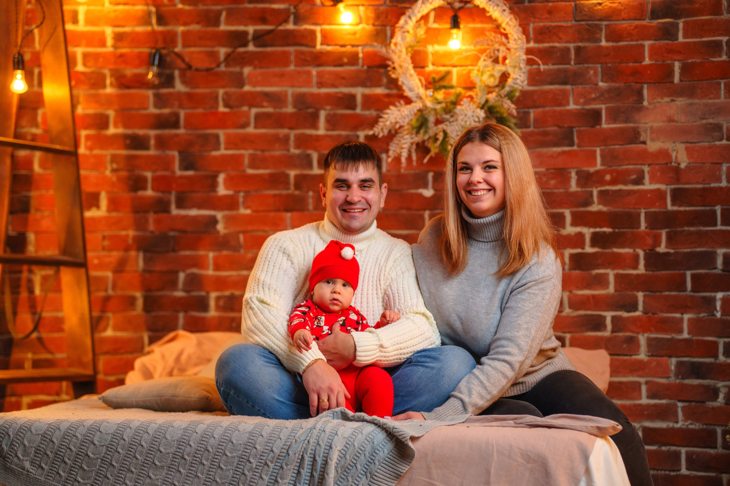 Предновогодняя, студийная съёмка для замечательной семьи. Фотограф Андрей Чеботок (Белгород, Курск, Воронеж, Старый Оскол)