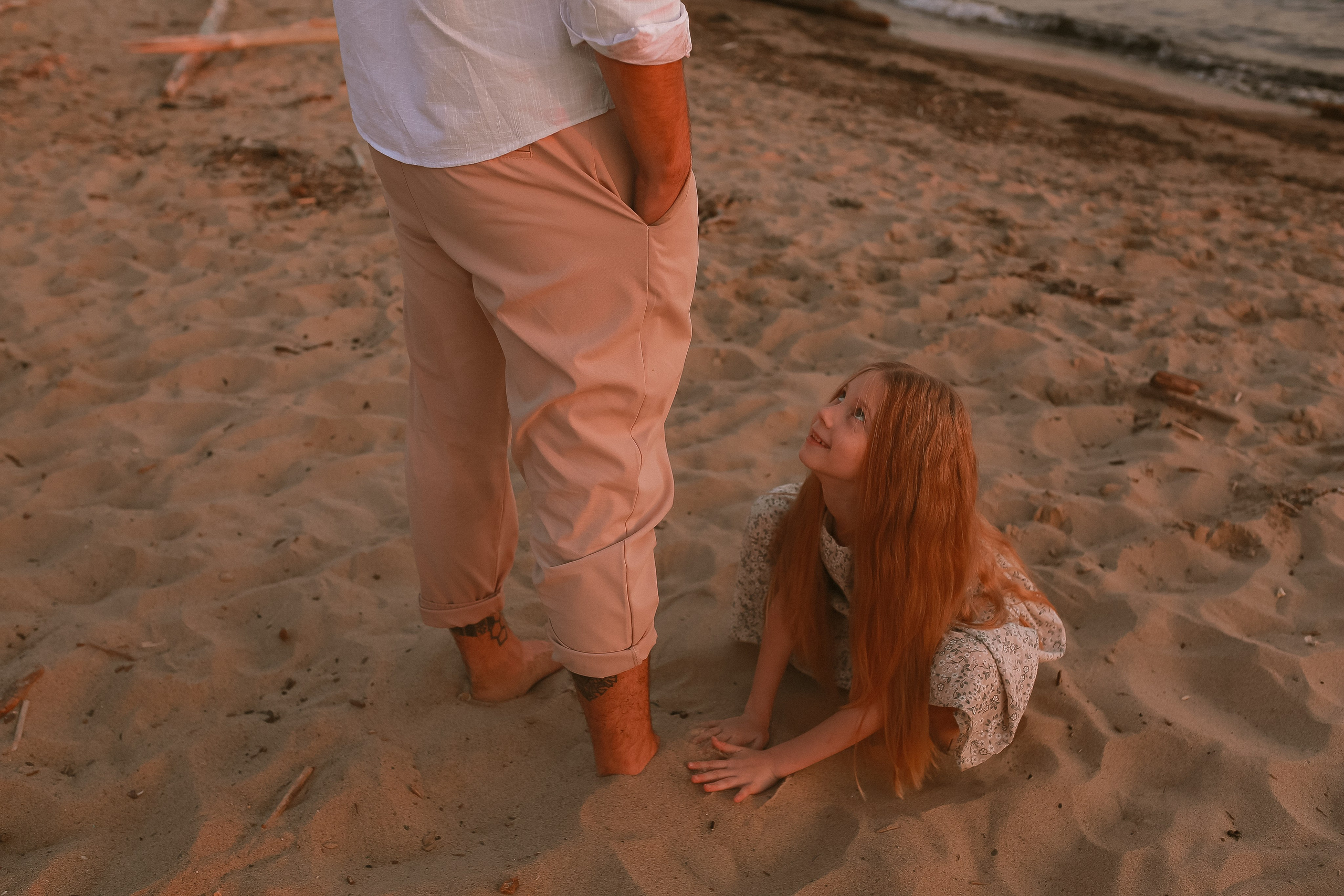 На закате. Семейный фотограф в Новосибирске Екатерина Сафронова