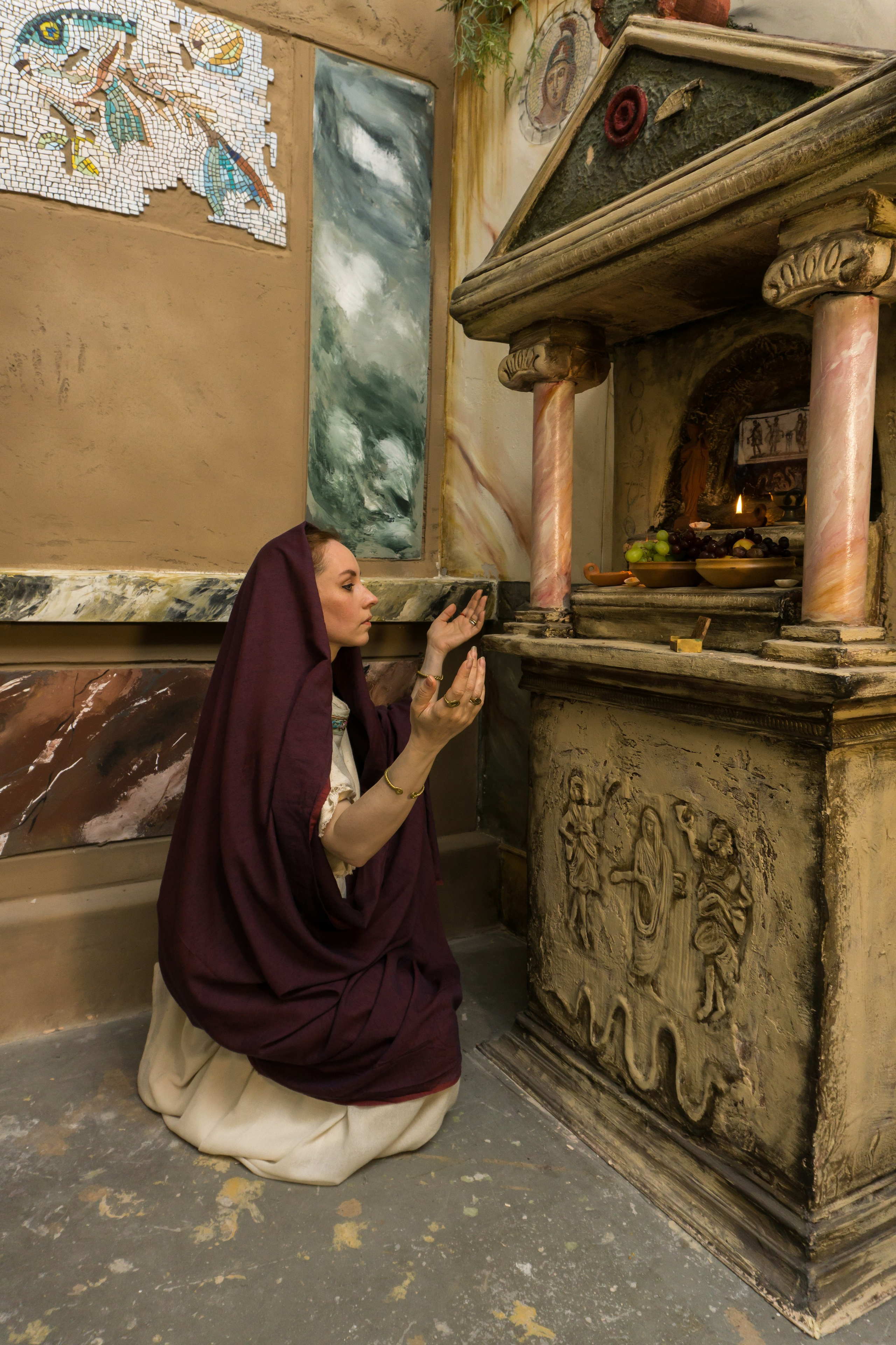 Греческие постановочные кадры. Фотограф