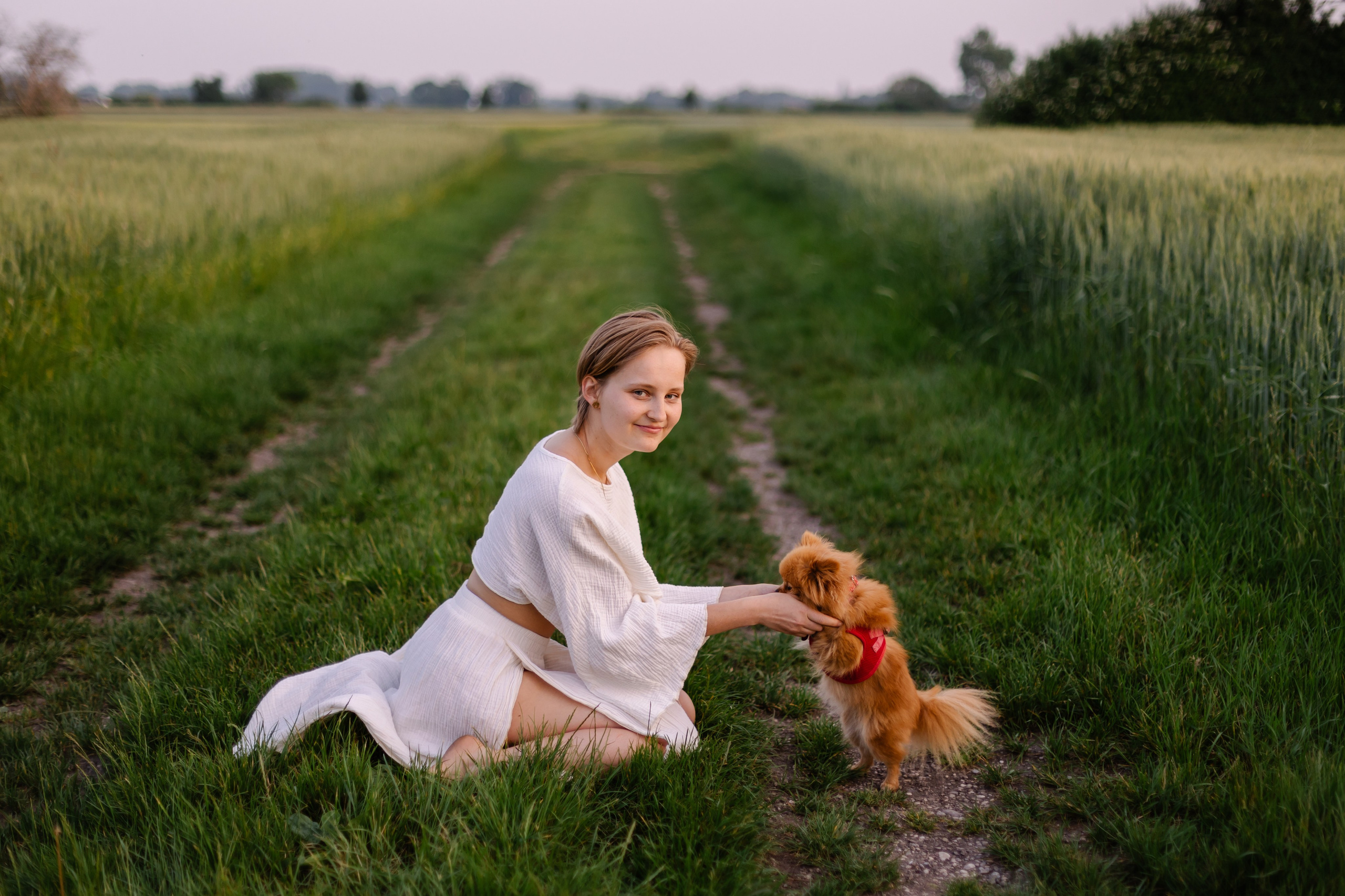Hundeshooting / Hundefotografie. Fotografin in München Dasha Antipina