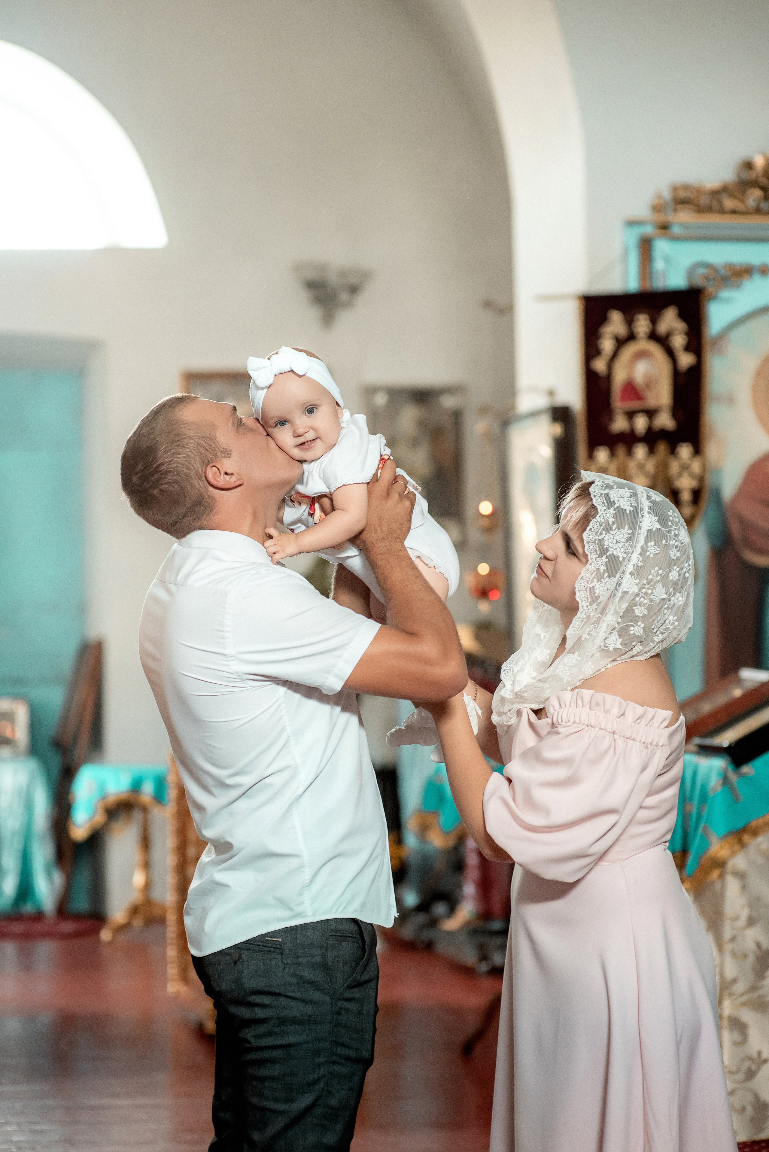 Крещение Лиза. Семейный и детский фотограф Наталья Горда