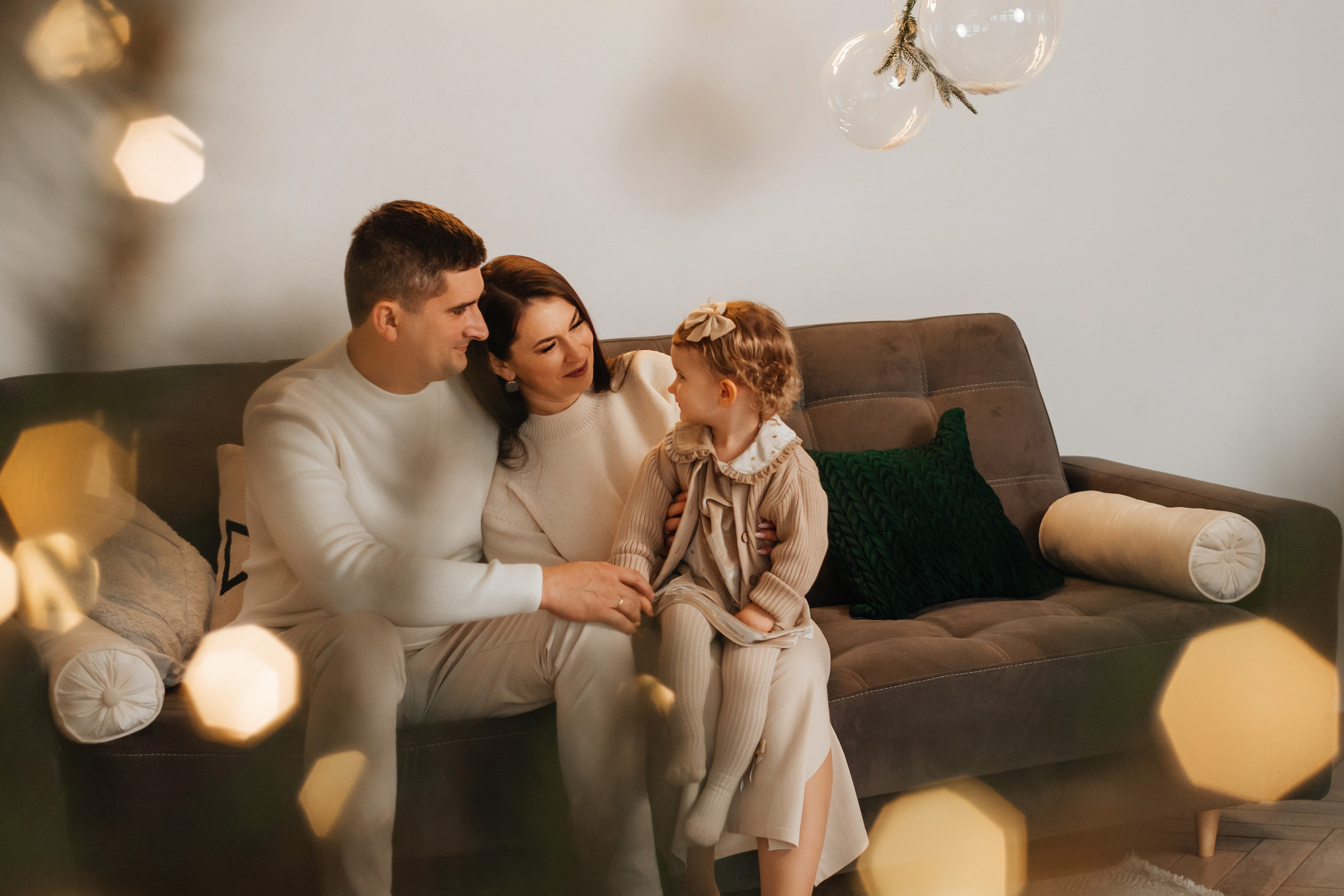 Семейная новогодняя фотосессия Татьяны. Семейный и детский фотограф Кущ Наташа