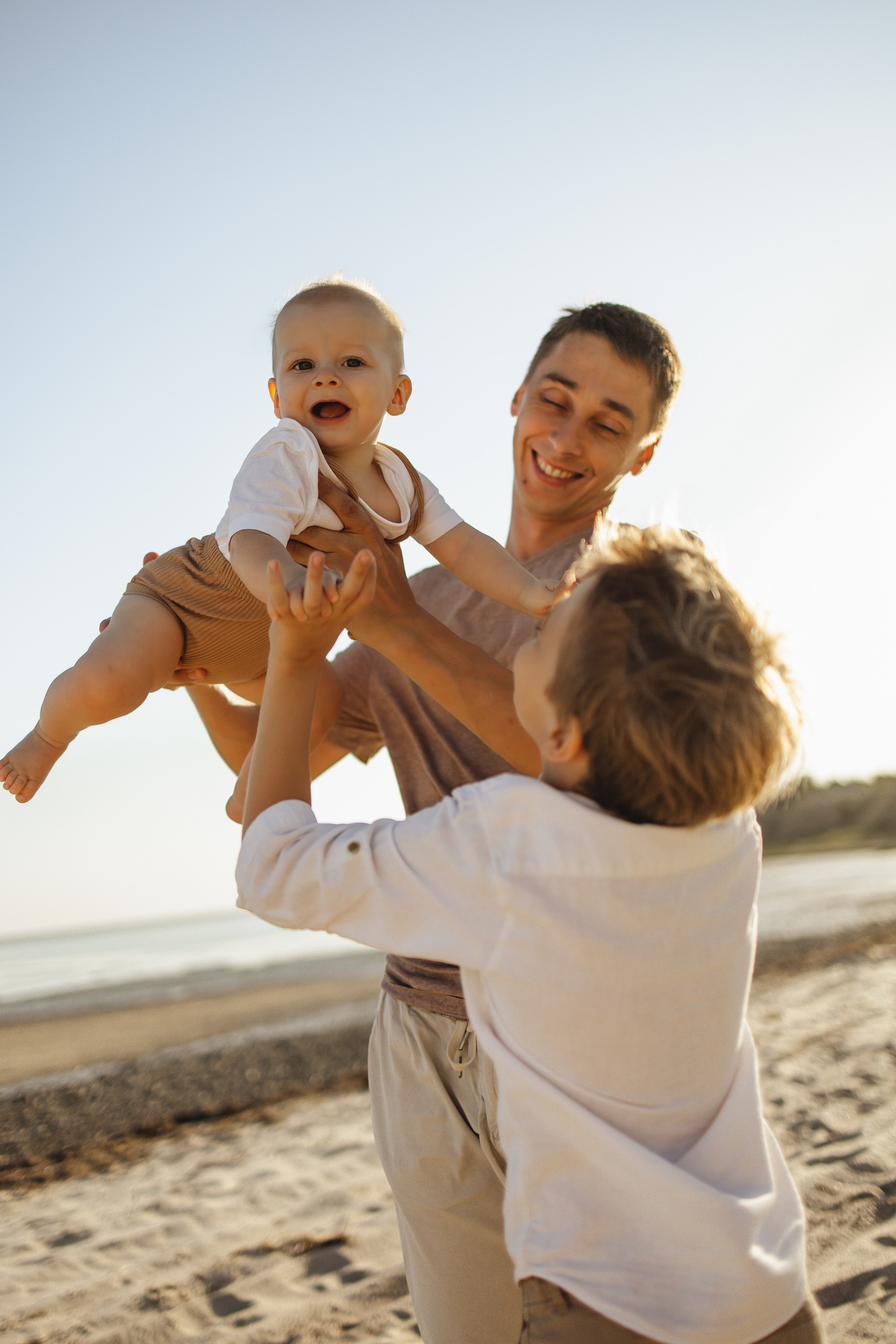 Летняя история на берегу. Семейный и детский фотограф, таганрог, ростов-на-дону