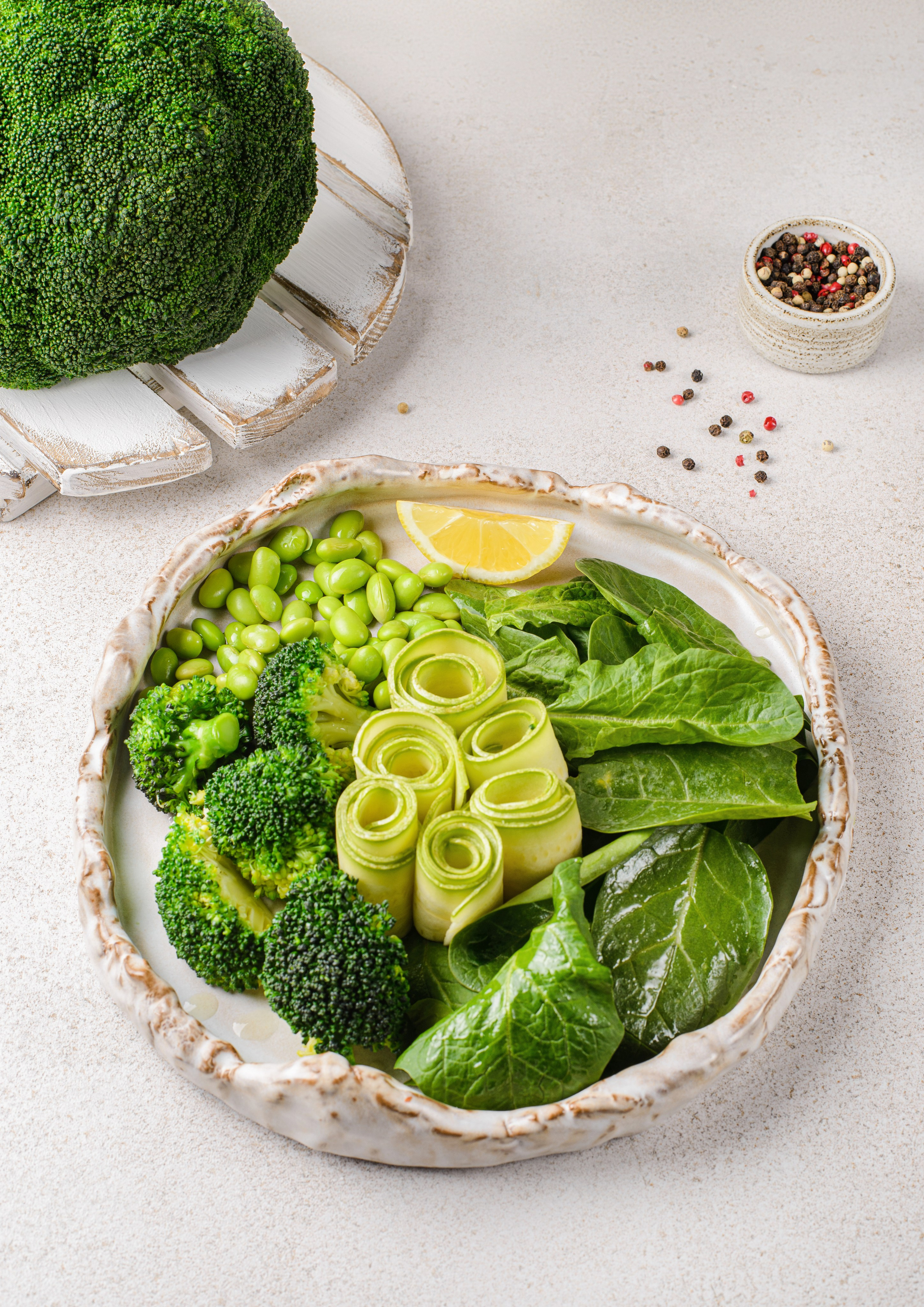 Зеленый салат диетический