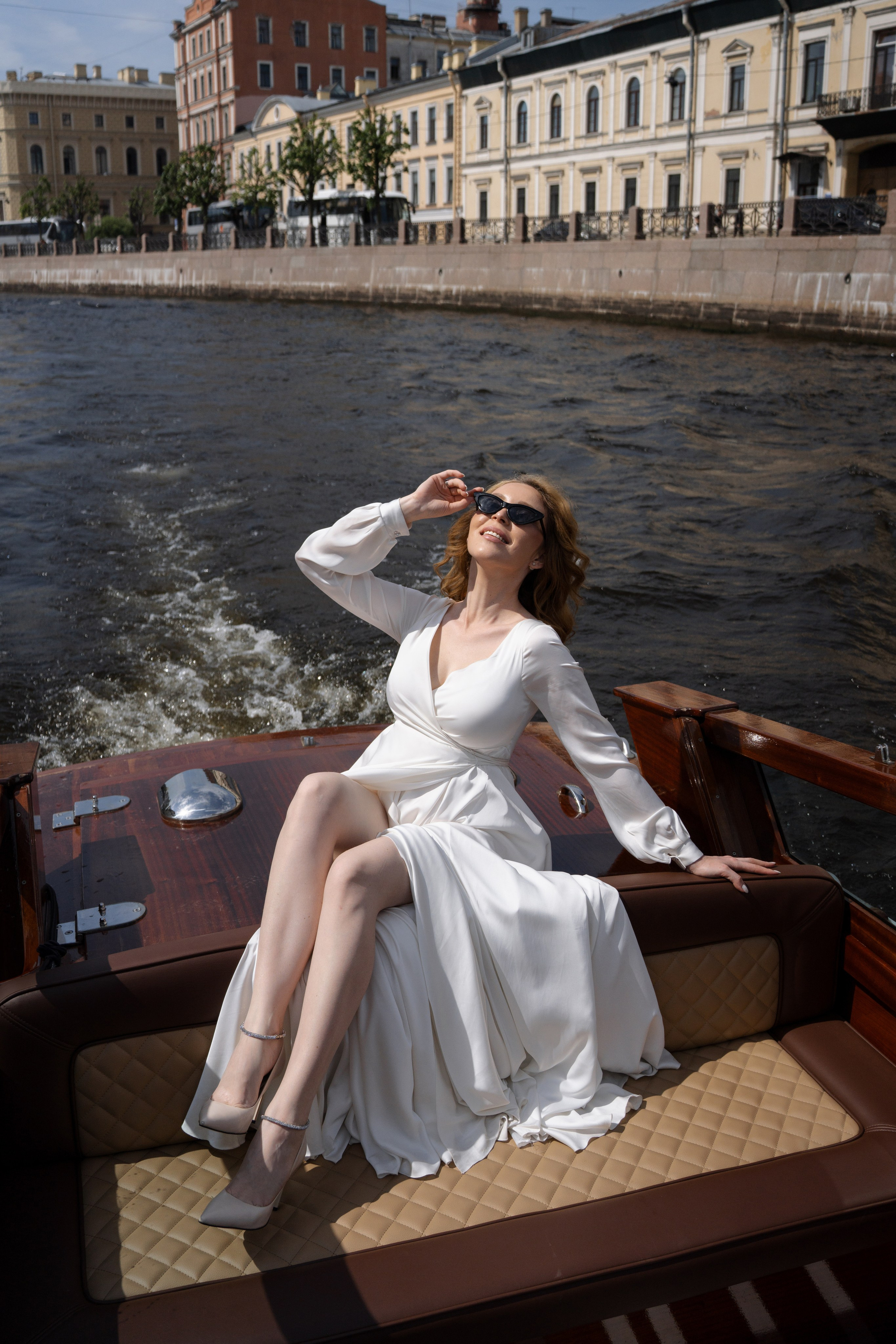 Свадьба на катере. Фотограф Оксана Шавва