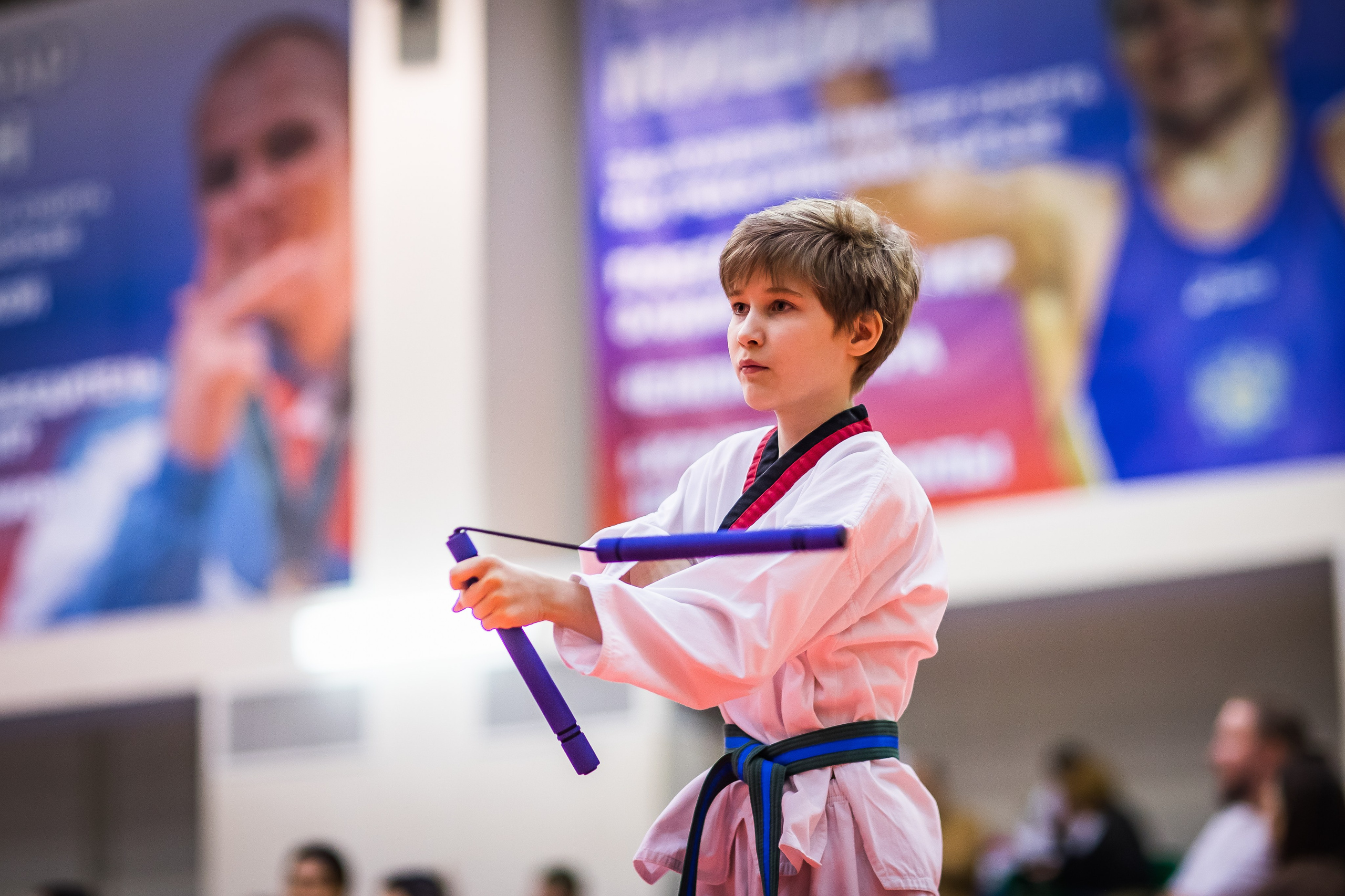 Турнир Федерации детского тхэквондо России по дисциплине ПХУМСЭ. Спортивный фотограф Максим Серегин