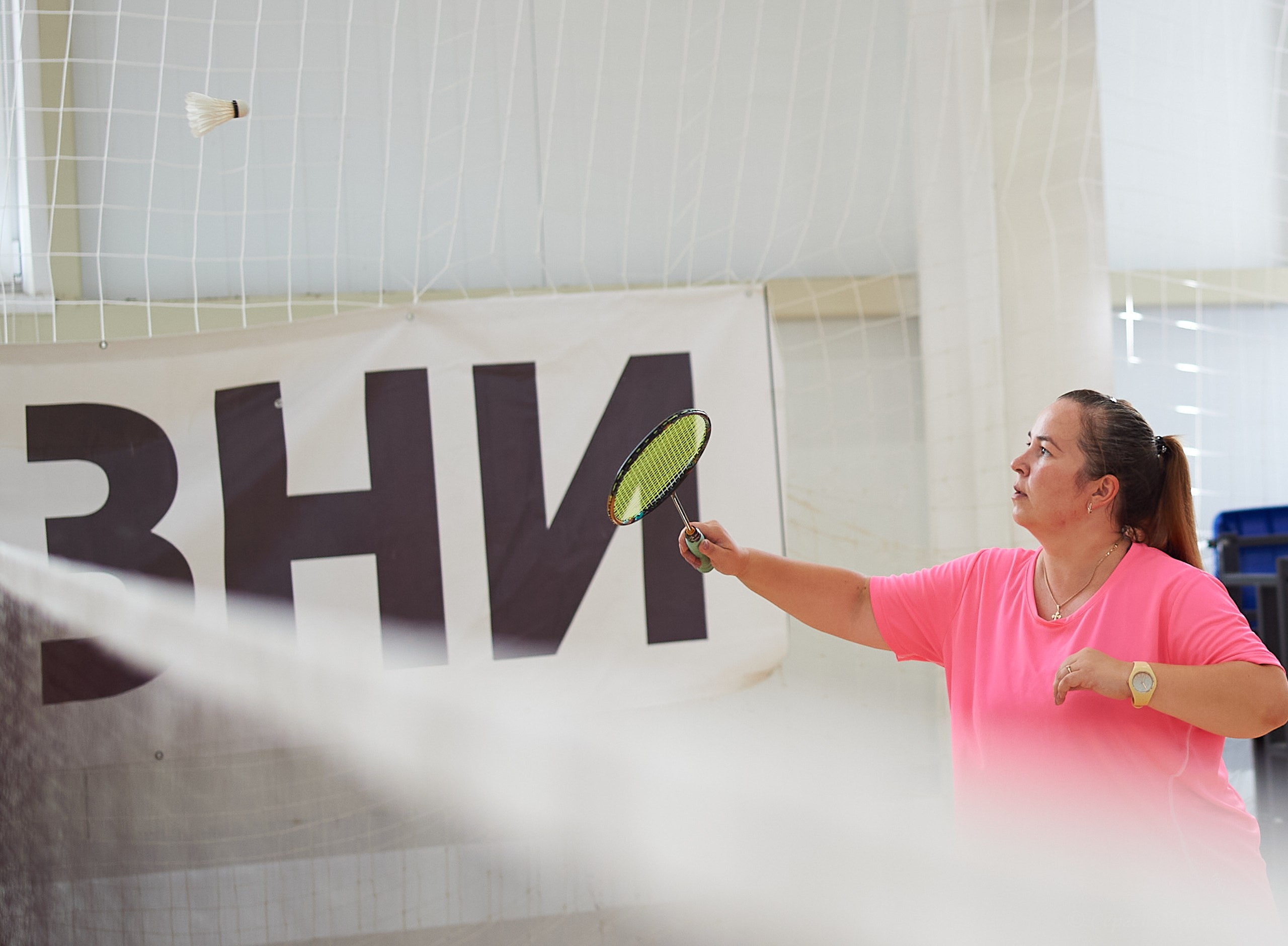 Бадминтон. Мастер-класс Любови Сухановой. Ижевск. 20.07.2024. Спортивный репортажный фотограф в Ижевске Сергей Мерзляков