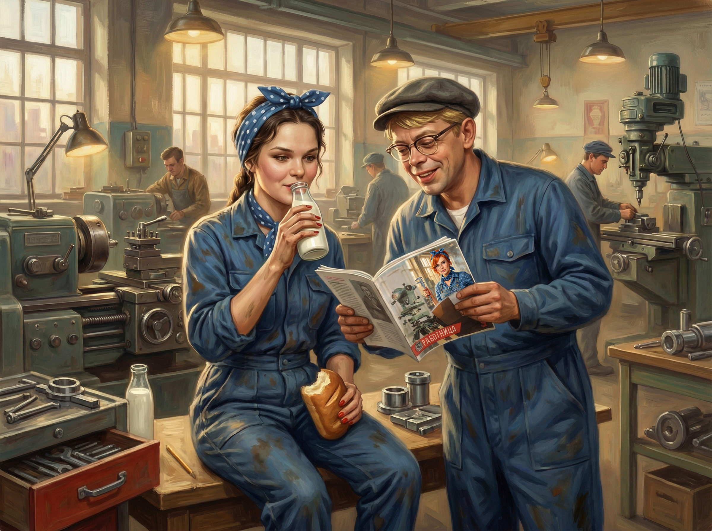 Однажды на заводе. Онлайн — школа Сорокиной Юлии