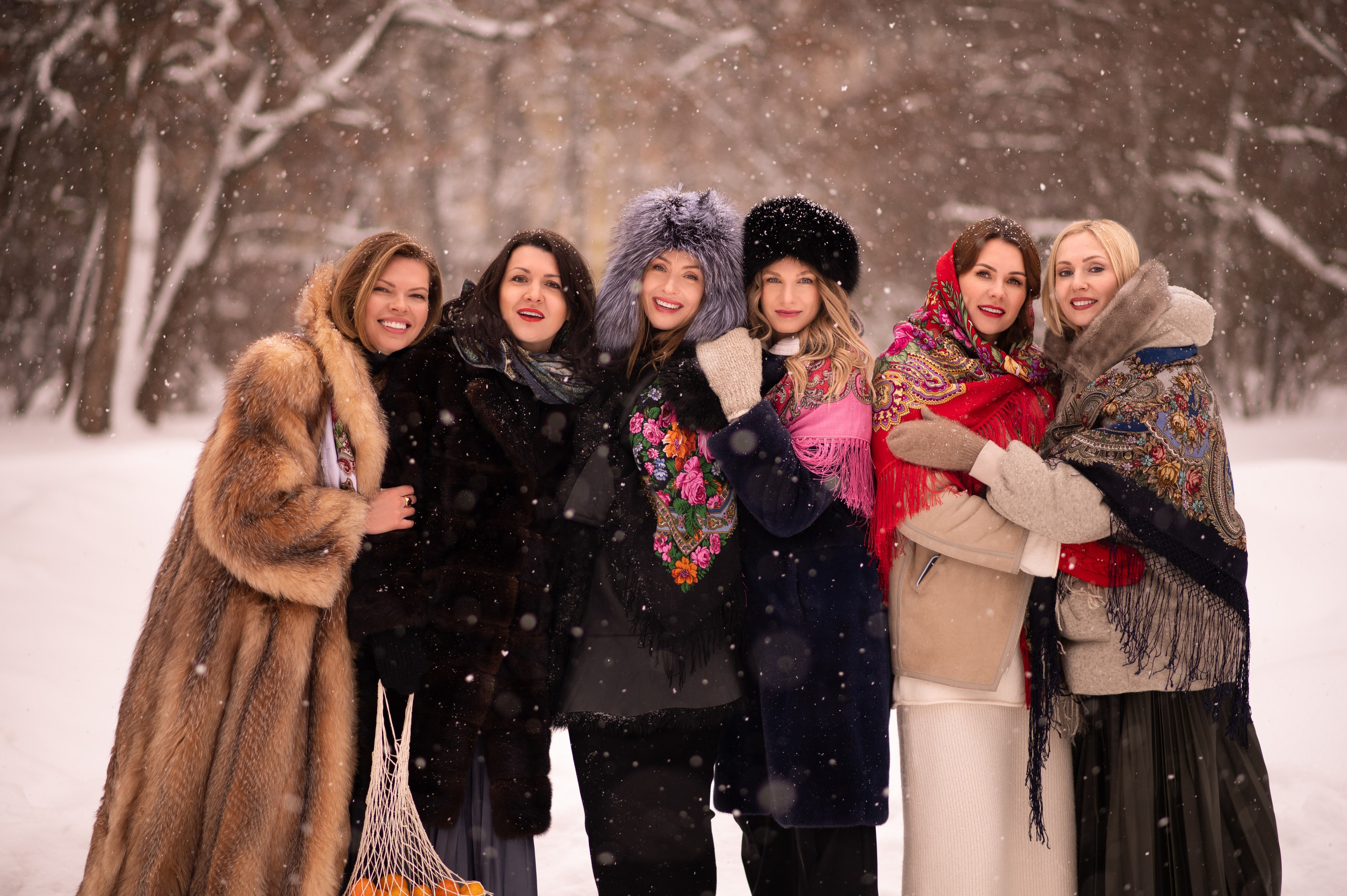 Зимний «Russian girl». Семейный и детский фотограф в Москве Анна Оськина