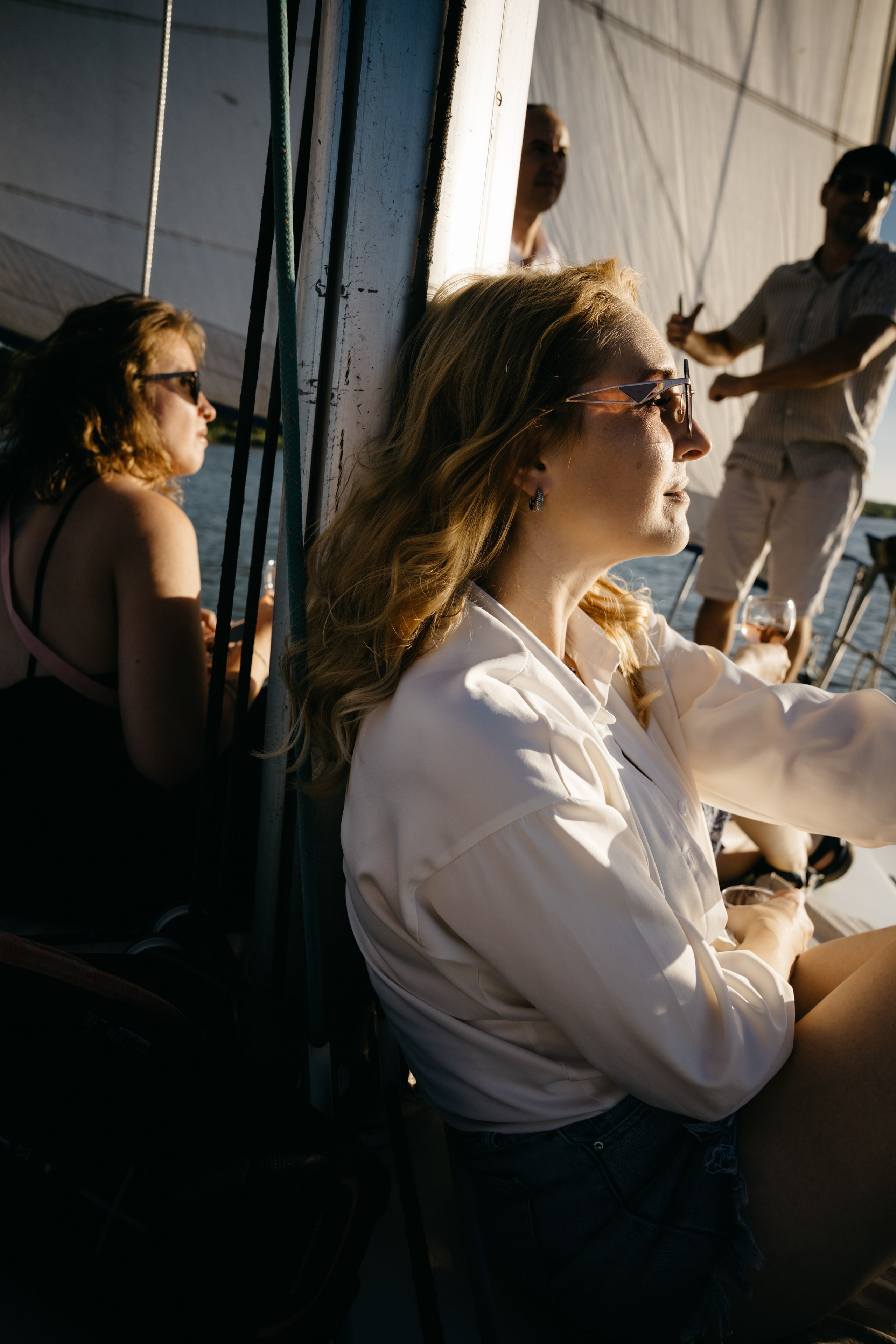 Прогулка на яхте. Фотограф Эдуарда Титанян