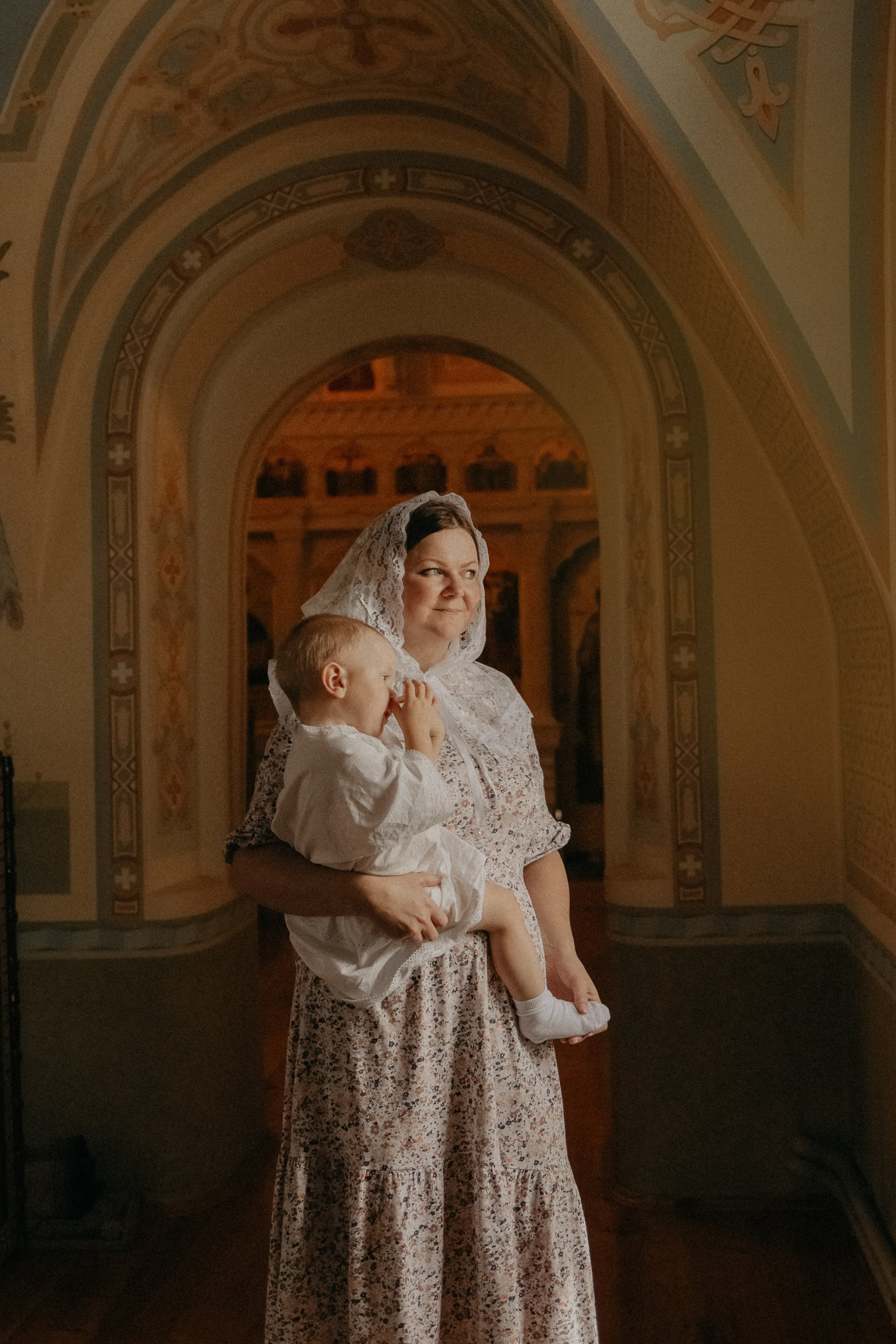 Фотосессия крещения, видеосъемка крещения в Нижнем Новгороде. Фотограф и видеограф Елена Лисина