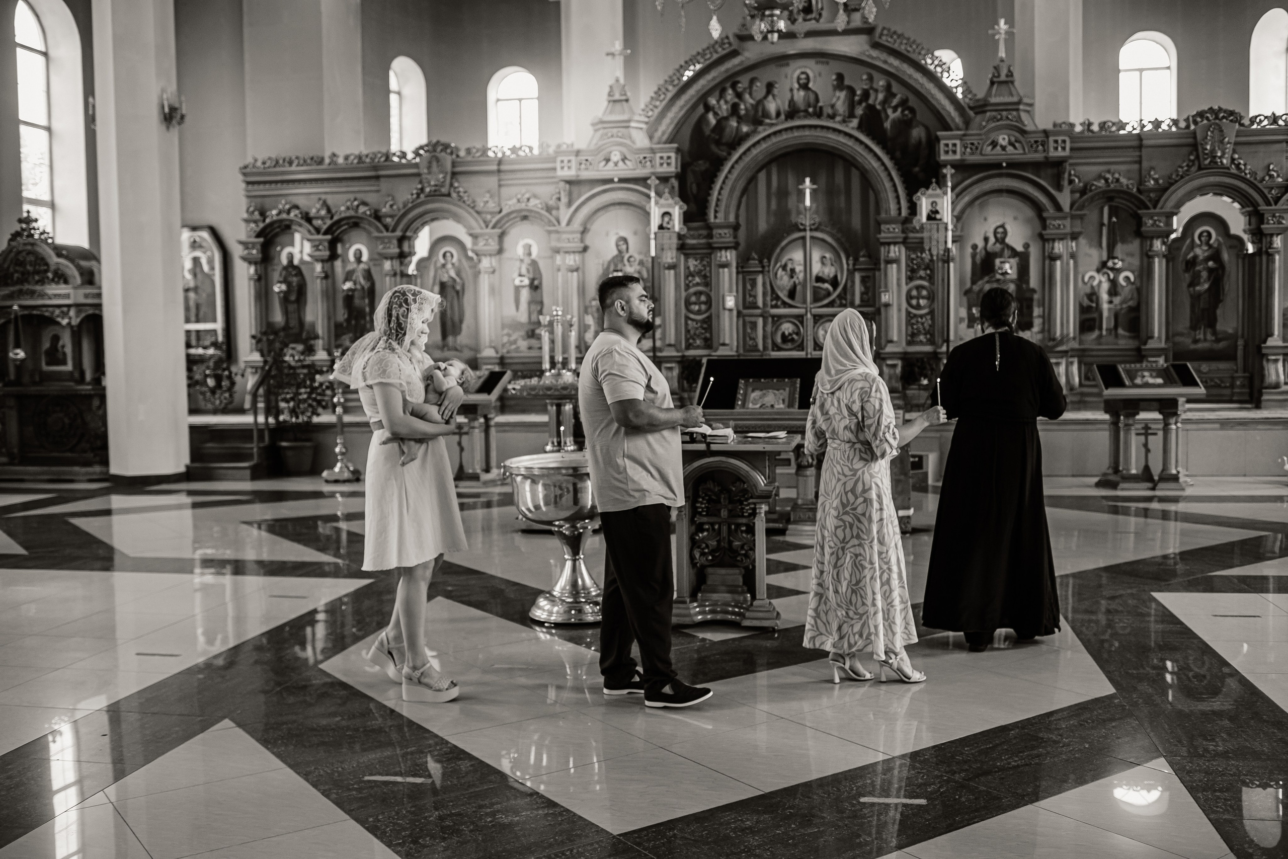 Крещение в Кропоткине. Свадебный фотограф Кропоткин Краснодар