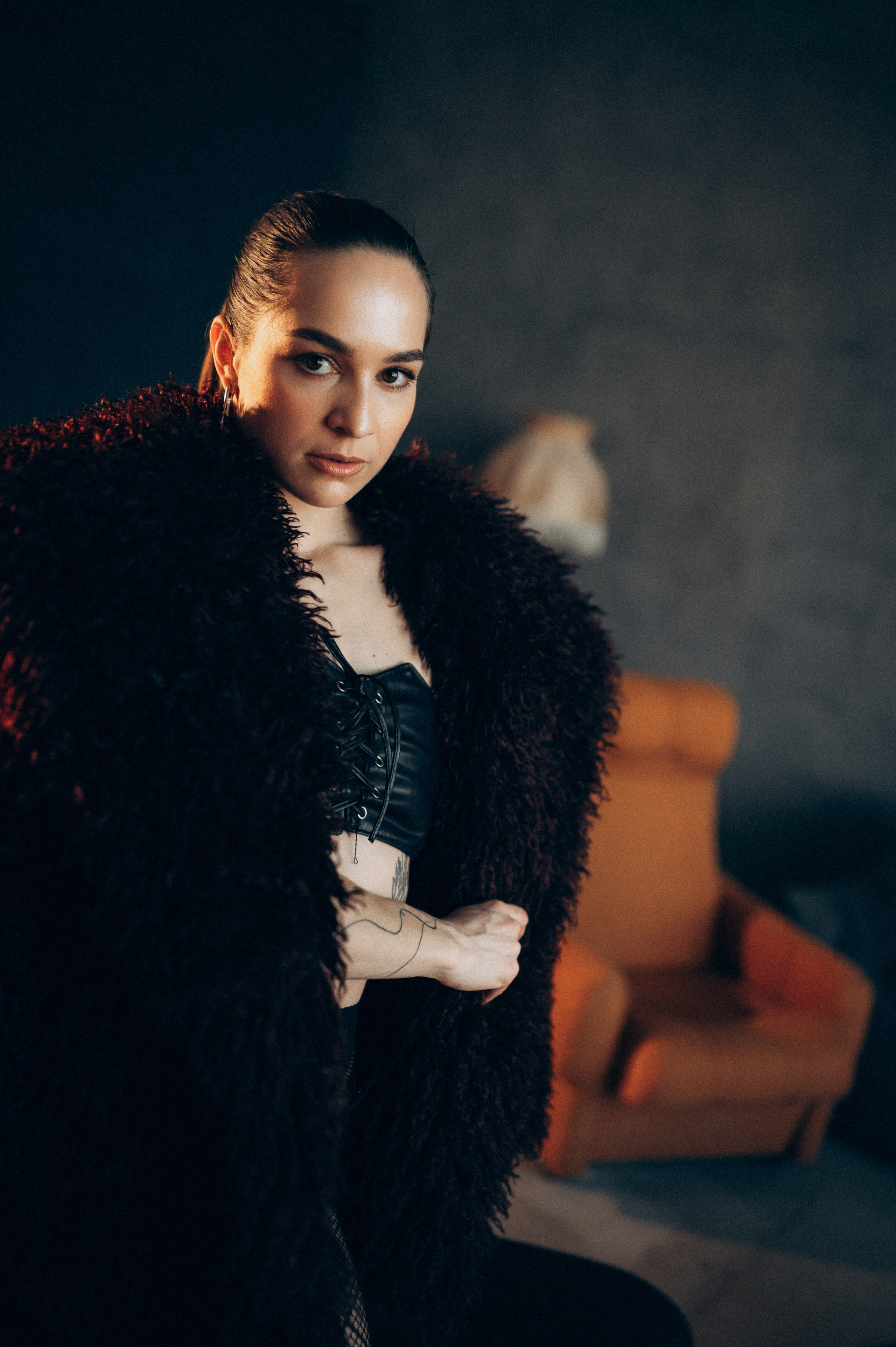 Дерзкая фотосессия в студии. Фотограф Алексин, Тула