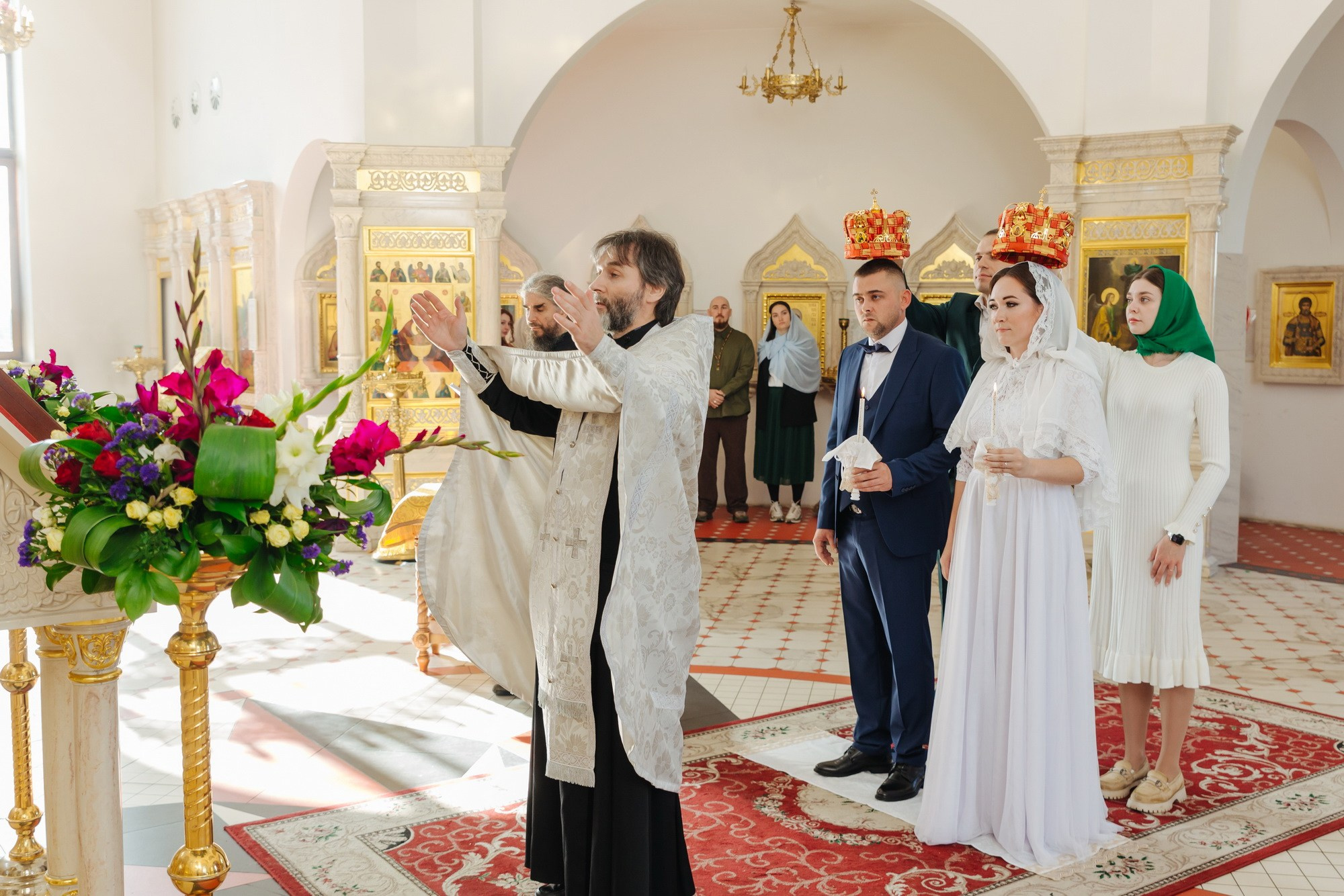 Венчание, церковь Преображения Господня в Лигово. Фотограф крещение венчание в Петербурге! Помогает подобрать храм и посоветовал душевного батюшку в СПб