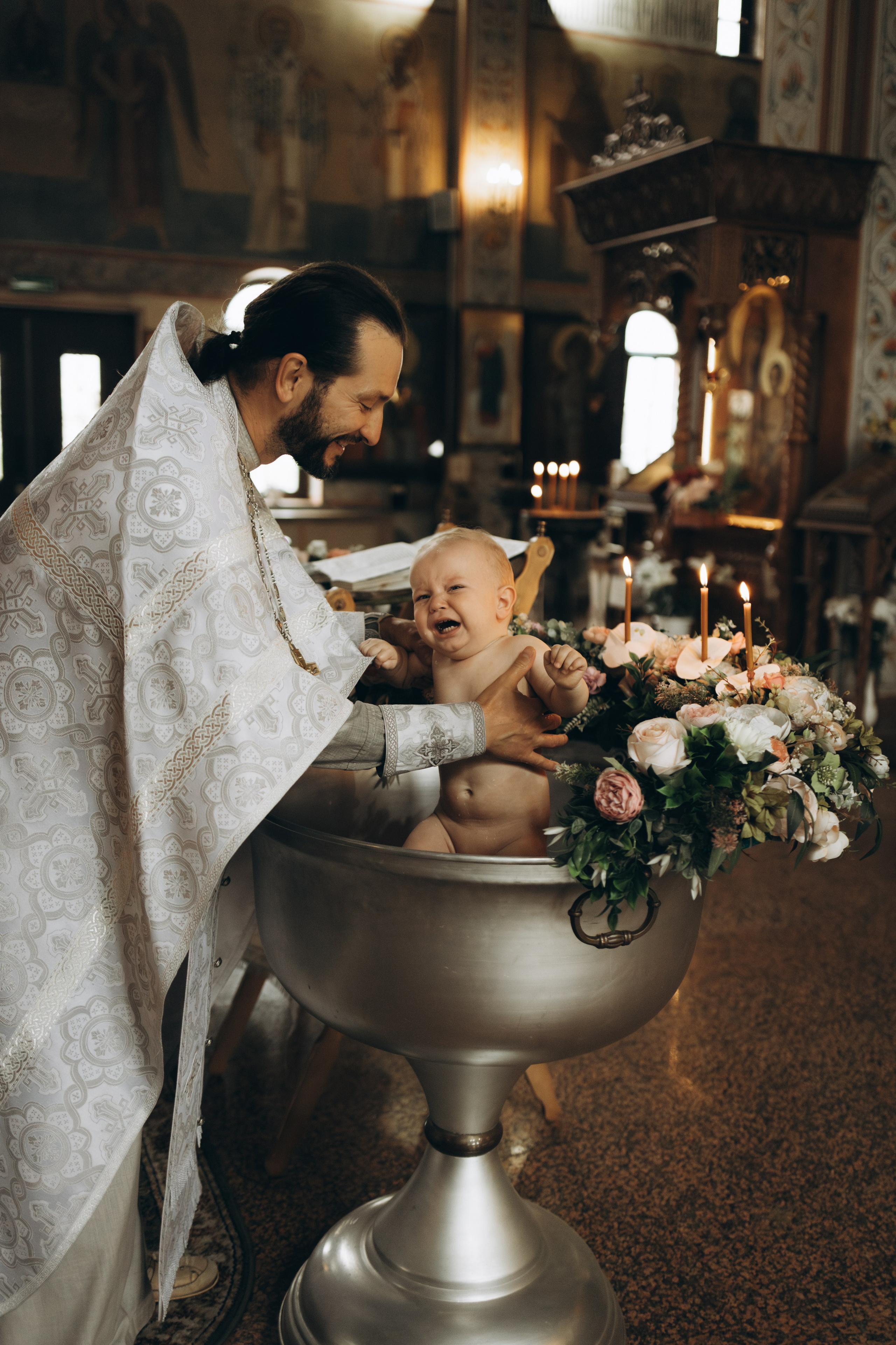 Крещение Алексея. Фотограф женского портрета и семейных историй в жанре life в Нижнем Новгороде Елена Матросова