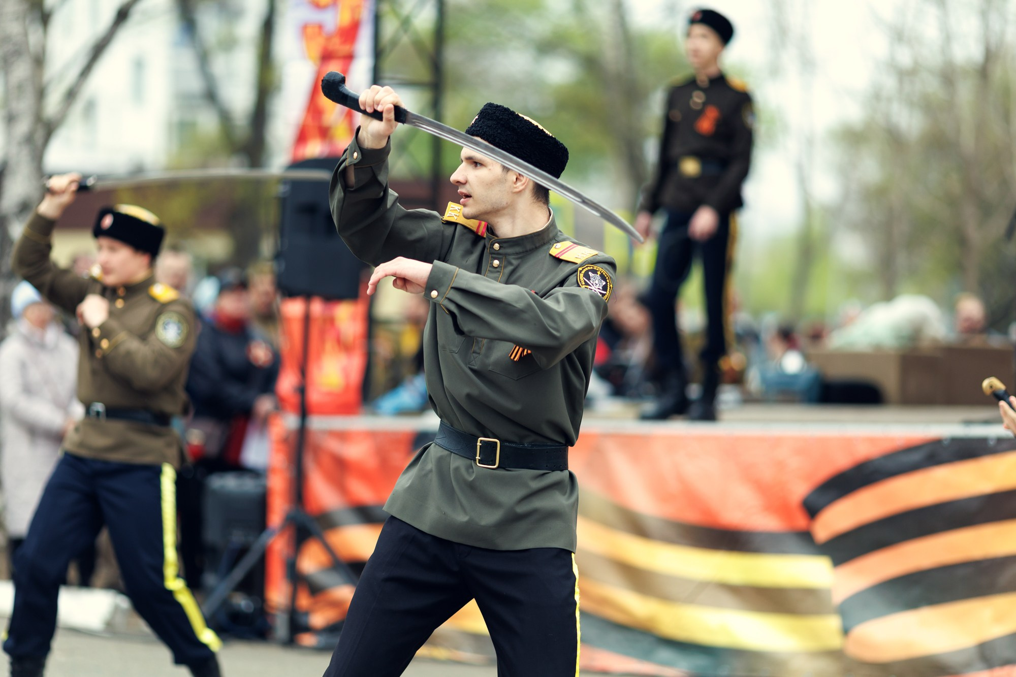 Празднование 80-летия победы над фашизмом. Славянка. Приморский край. Андрей Кровлин — фотограф в Славянке