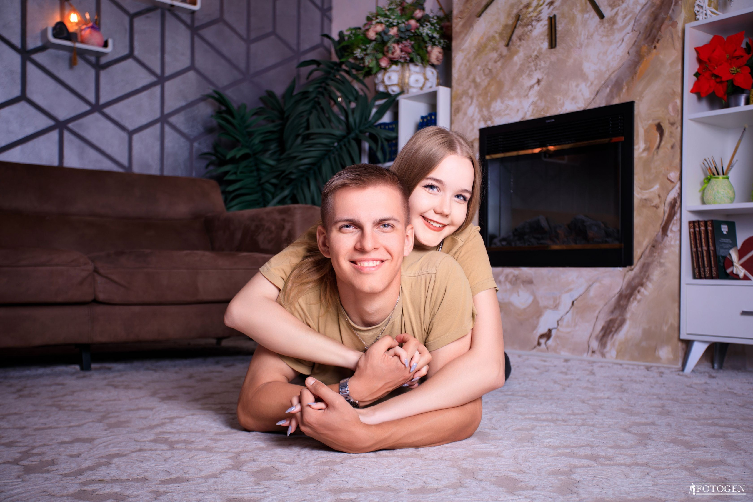 Love Story: Начало вашей уникальной истории. Интерьерная фотостудия FOTOGEN г. Краснодар