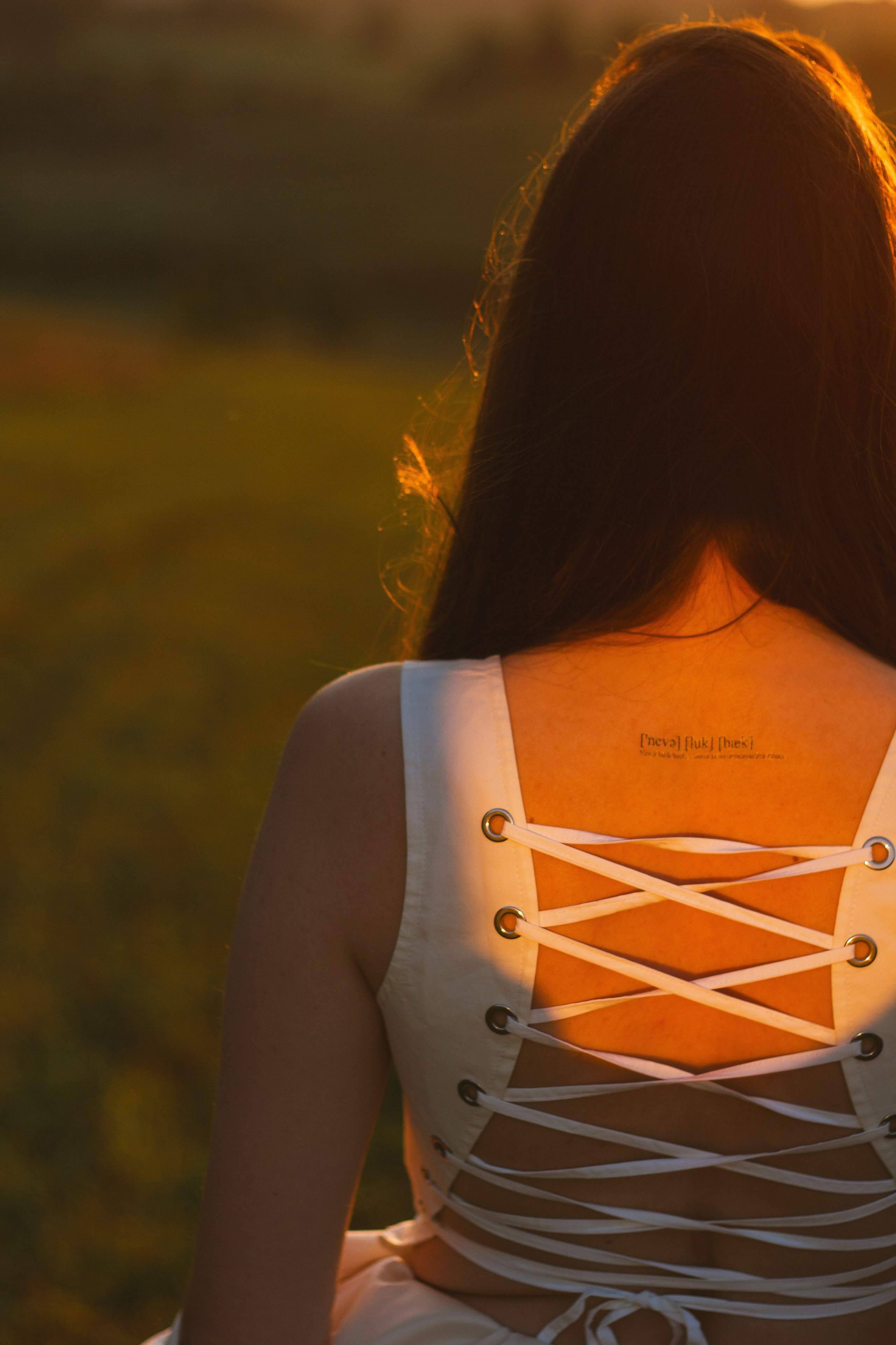 Оля, закат. Анастасия Дубцова. Фотограф в Кемерово