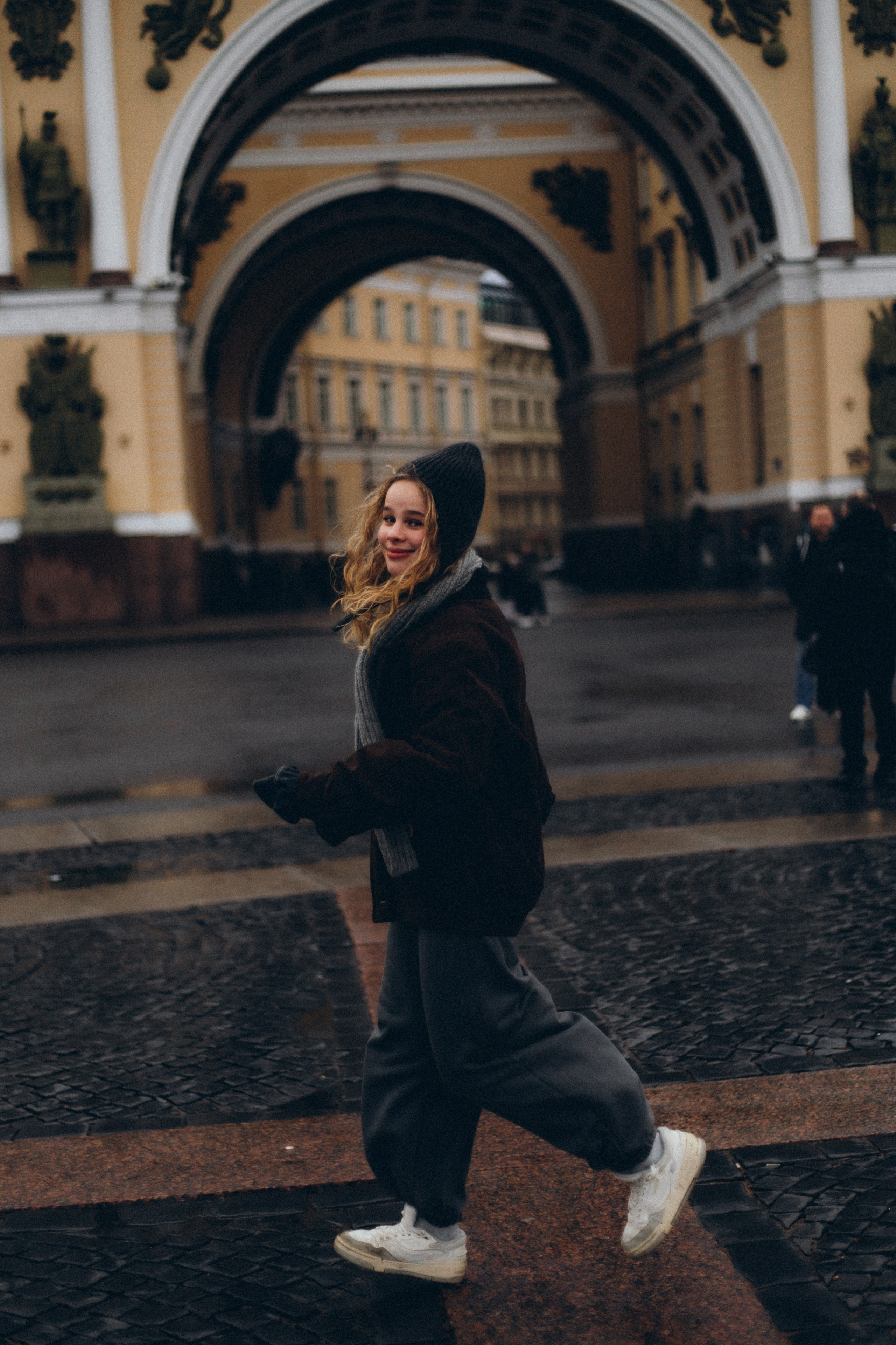 Лиза осенняя прогулка по Питеру. Фотограф Санкт-Петербург Князева Елизавета