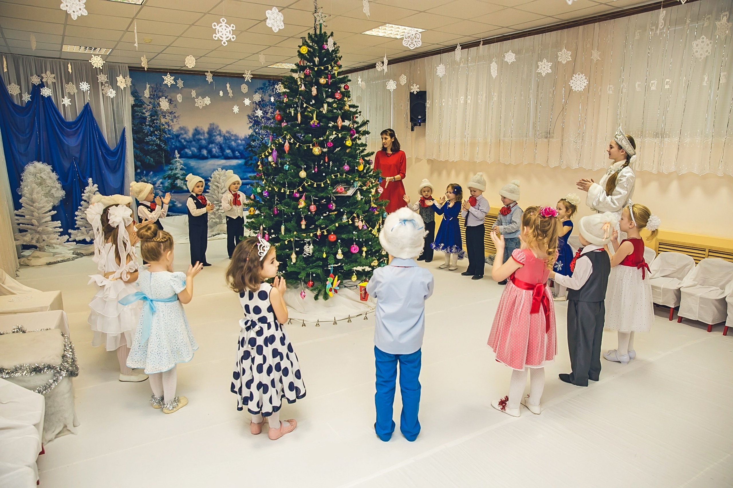 Новый год в саду. Семейный и детский фотограф в Нижнем Новгороде