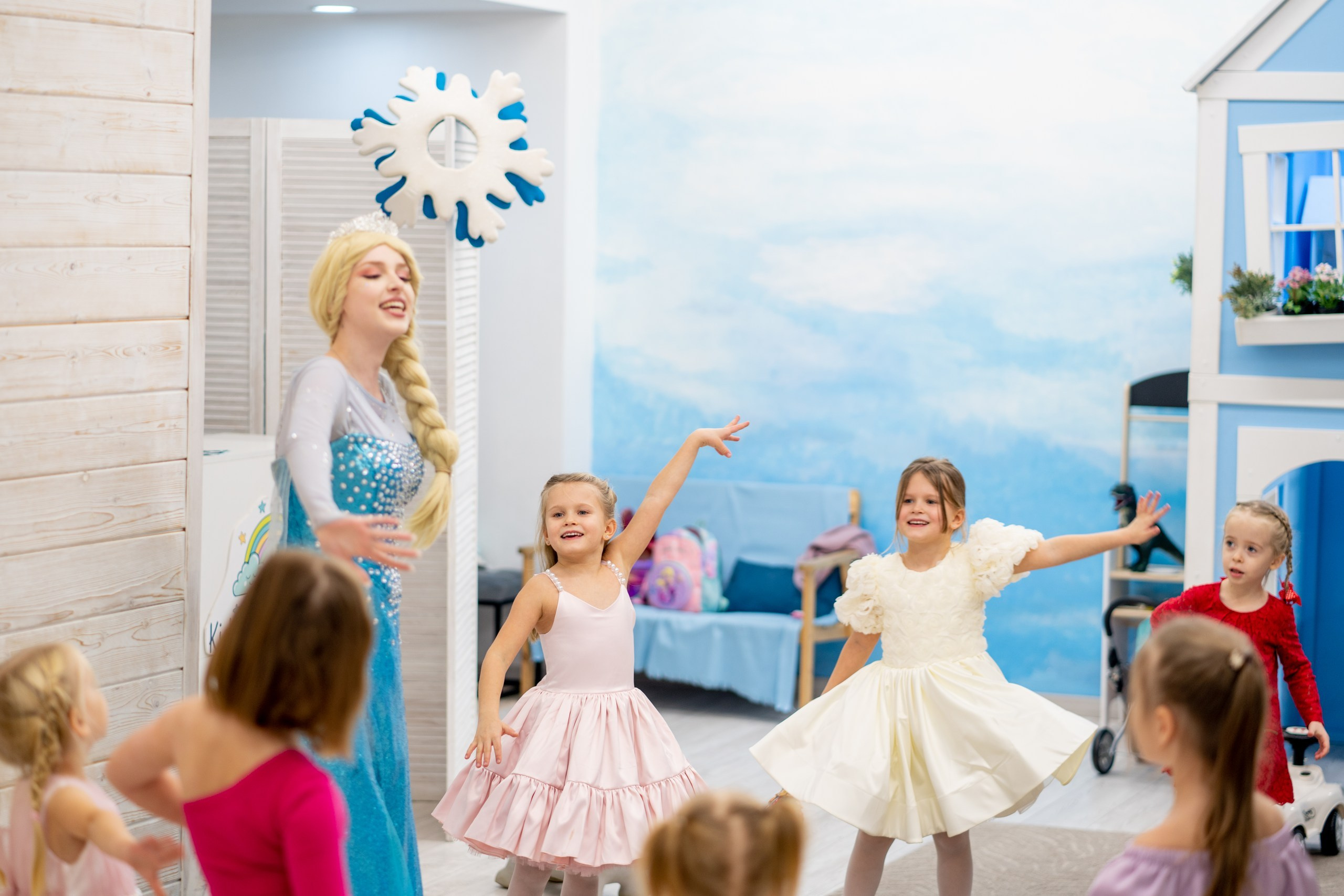 Варе и Маше 6 лет. Семейный фотограф в Москве Лилия Лебедева