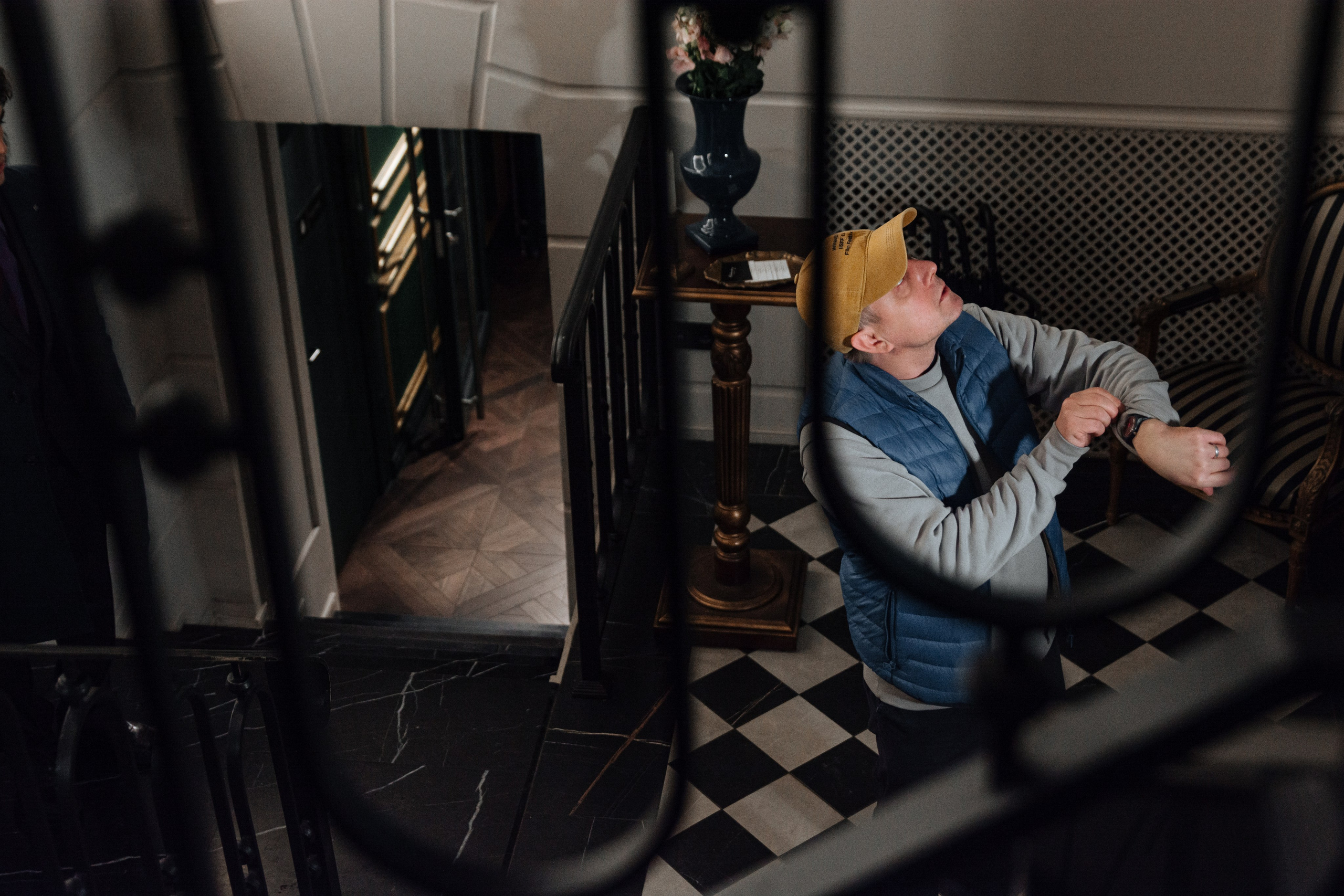 Пушкин в отеле «Оболенский». Съёмка ролика для конкурса. Портретный фотограф в Санкт-Петербурге Дмитриева Наталия