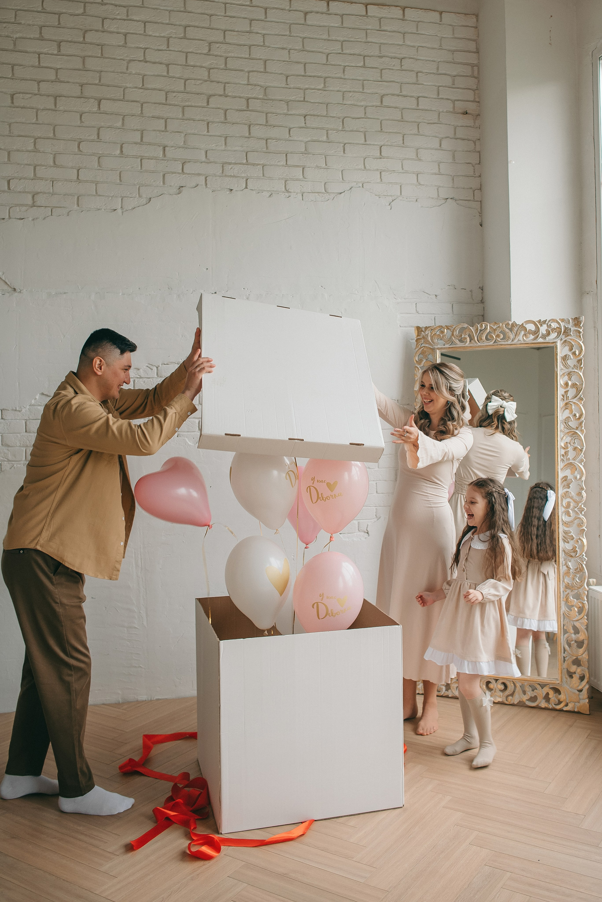 Семейная фотосессия в студии. Семейный и детский фотограф в Обнинске, Калуге, Москве