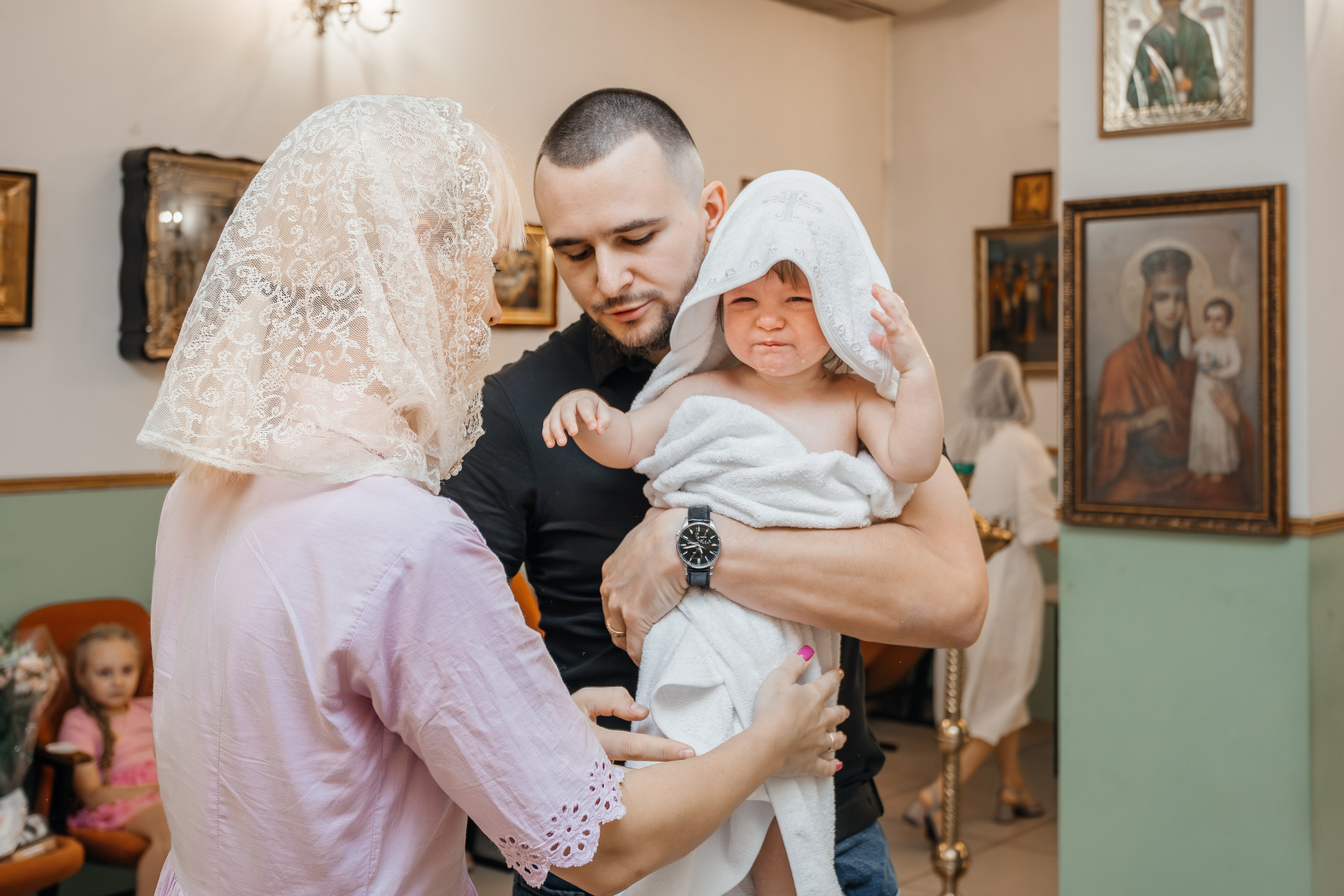 Крещение. Профессиональный фотограф Светлана Рыбка