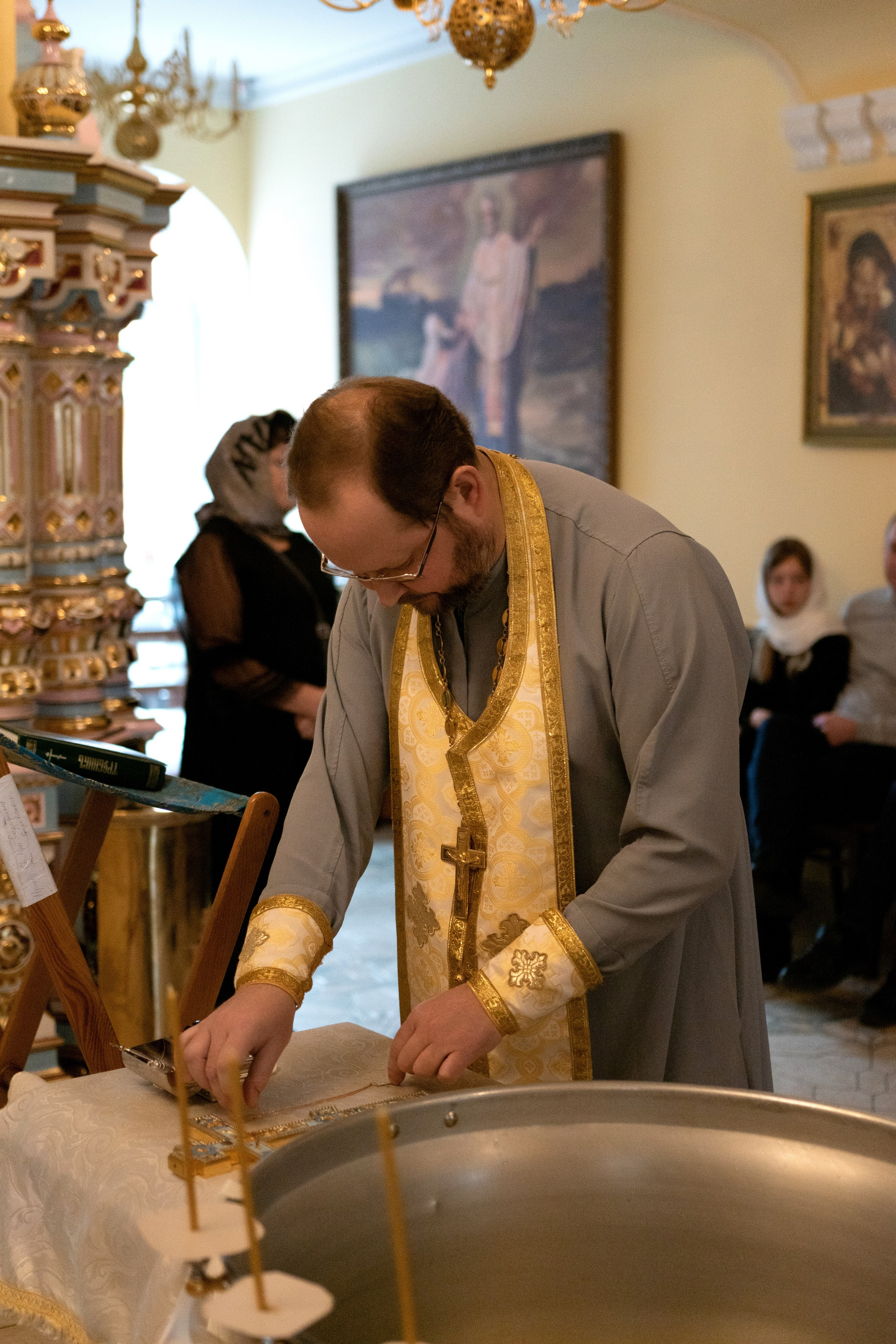 Крещение Георгия. Елена Задорина