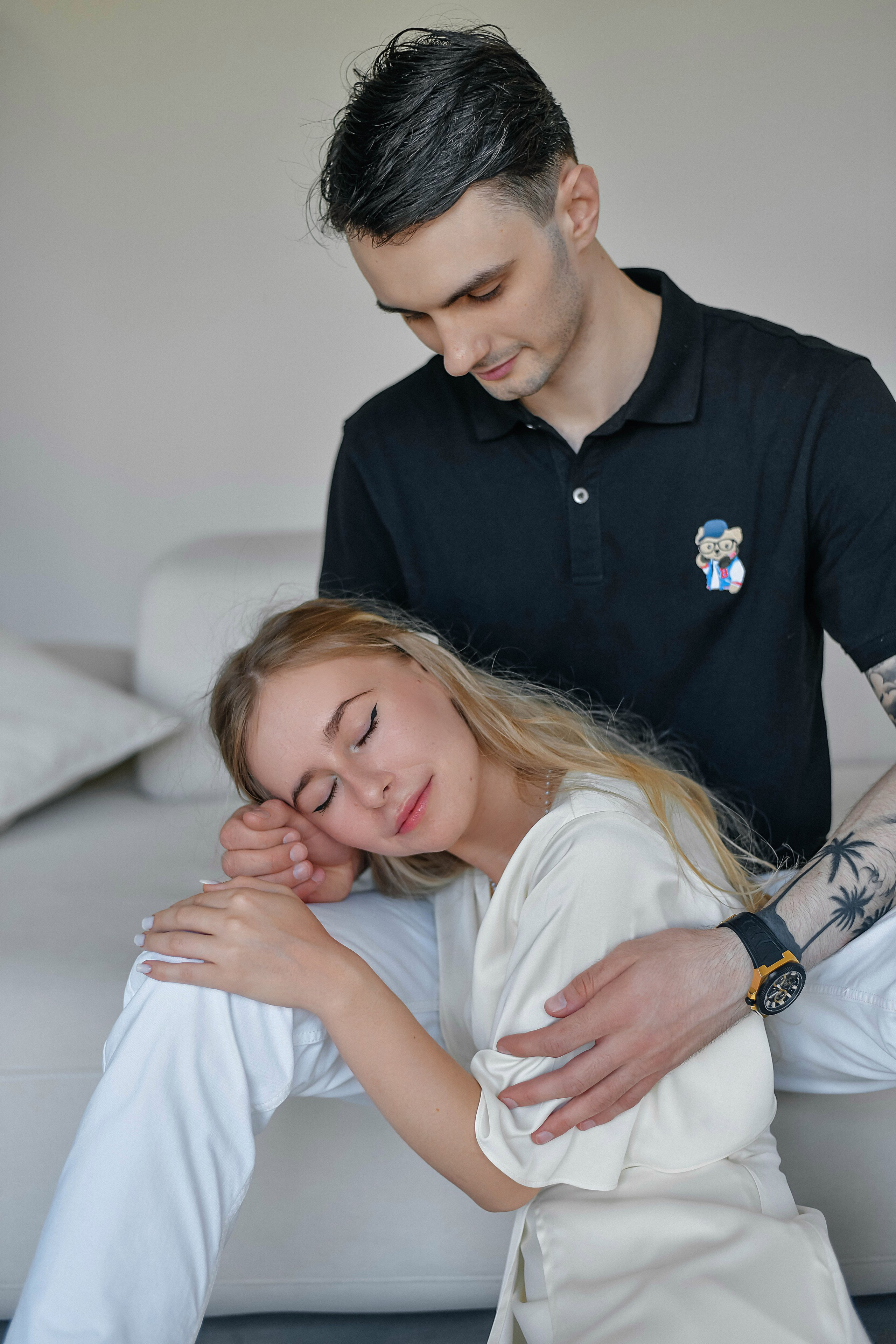 Love story студийная. Фотограф Подольск