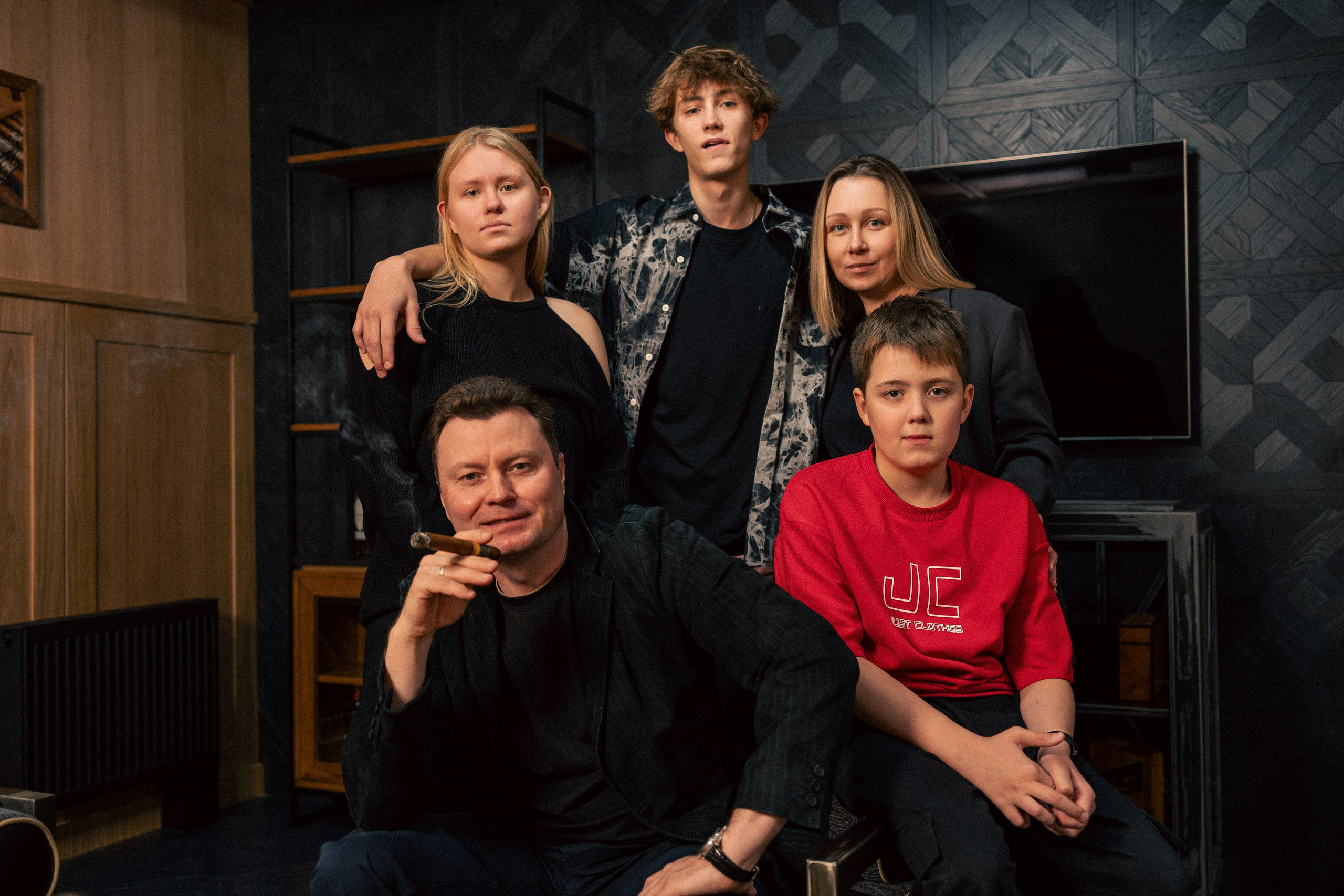 Семейная съемка в городе Пушкино Московской области