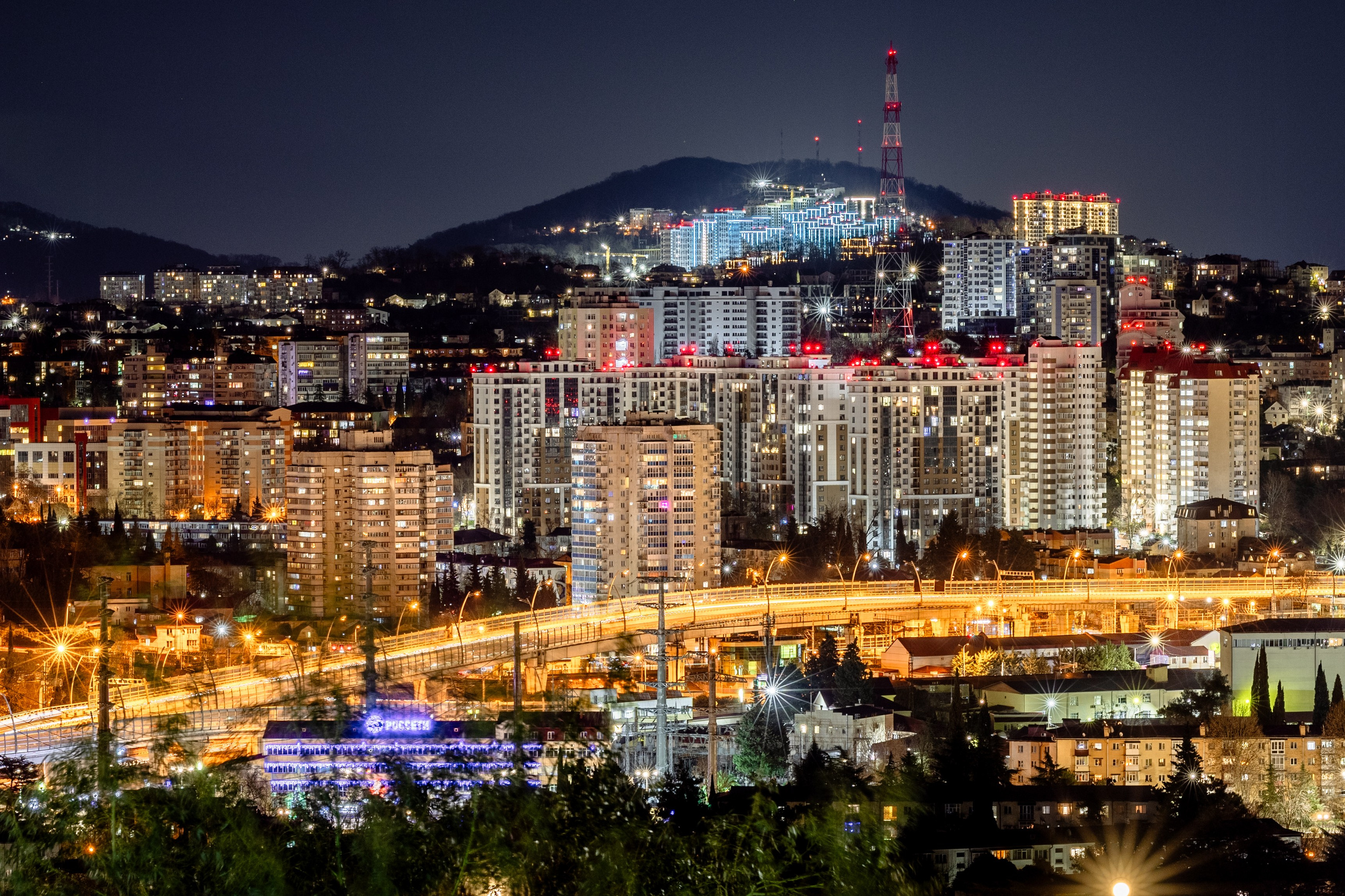 Ночной Сочи. Свадебный фотограф ростов-на-Дону / Сочи / Москва
