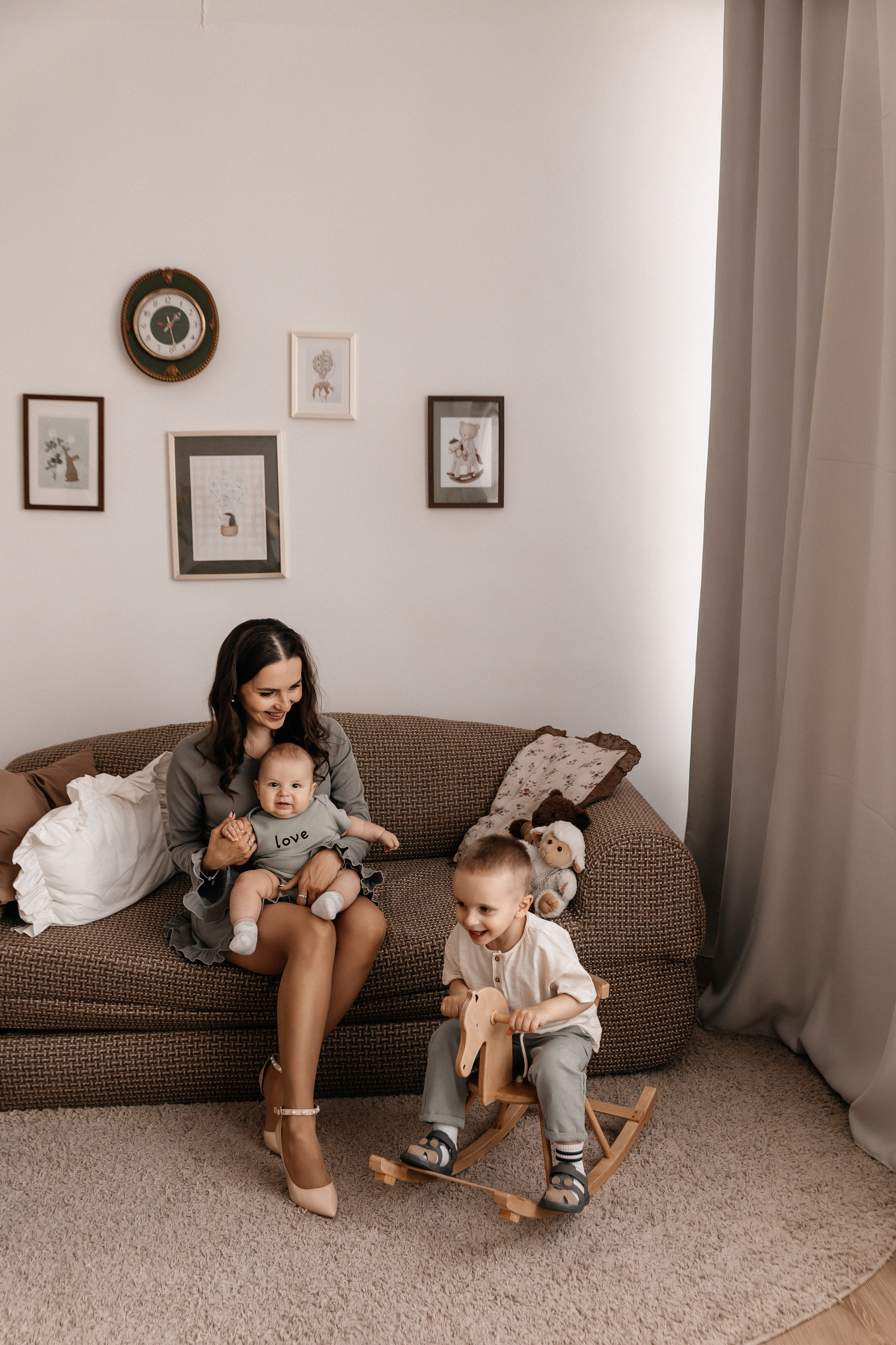 Павел, Кристина, Святослав, Елисей. Семейный фотограф Минск Усова Ольга