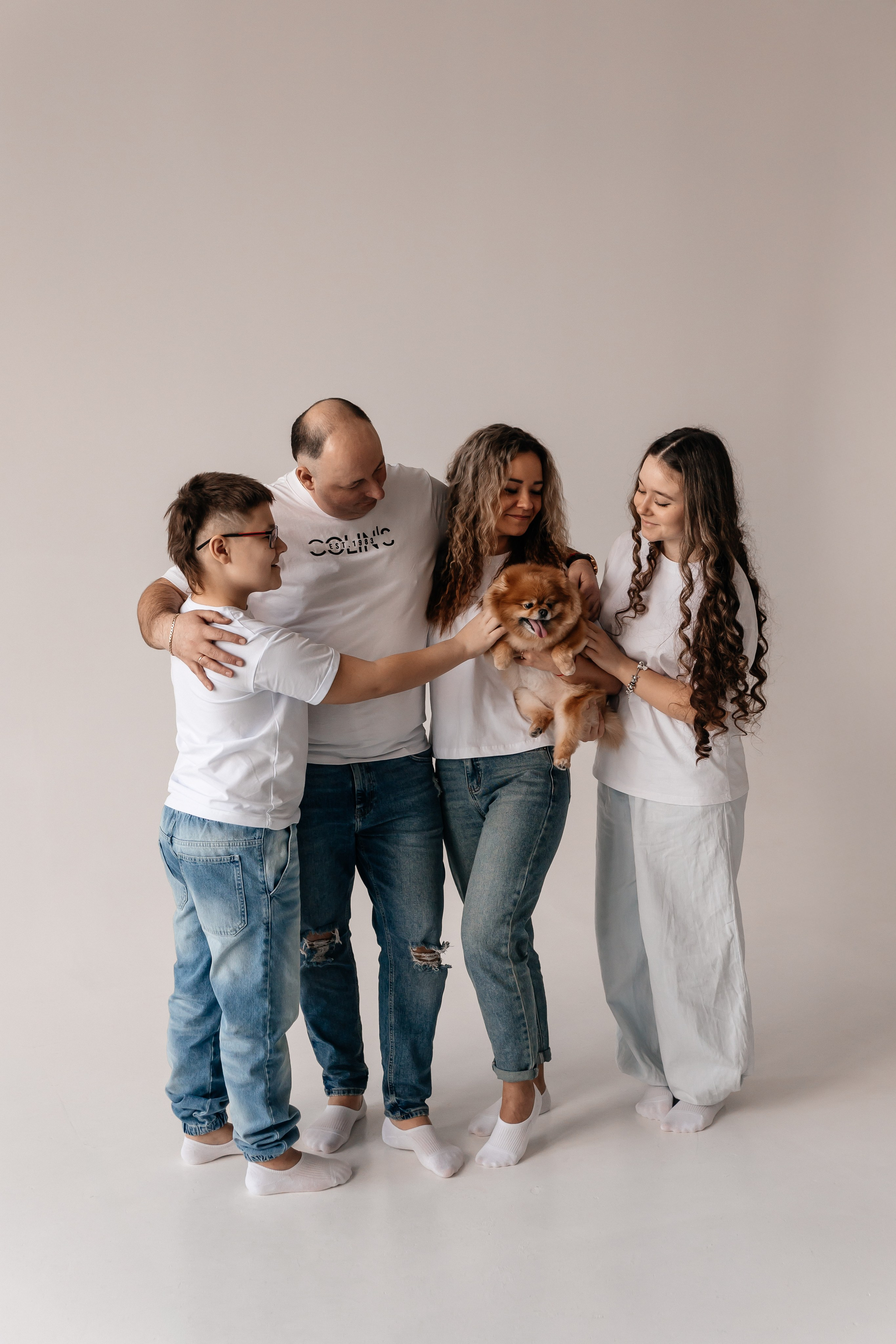 Татьяна, Дмитрий, Эвелина, Богдан. Семейный фотограф Минск Усова Ольга