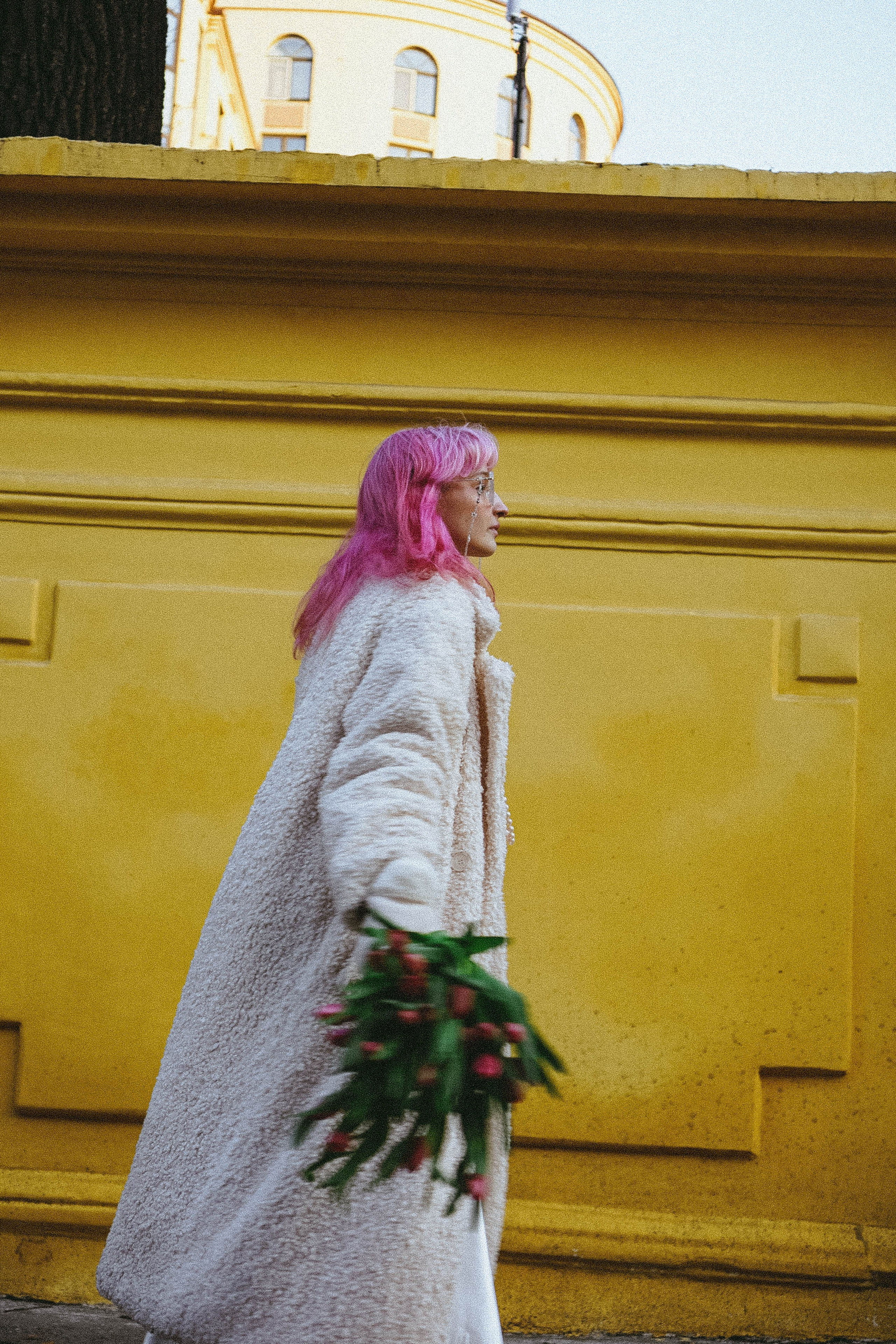 Прогулочная фотосессия с тюльпанами. Профессиональный фотограф, Санкт-Петербург — Виктория Богомолова