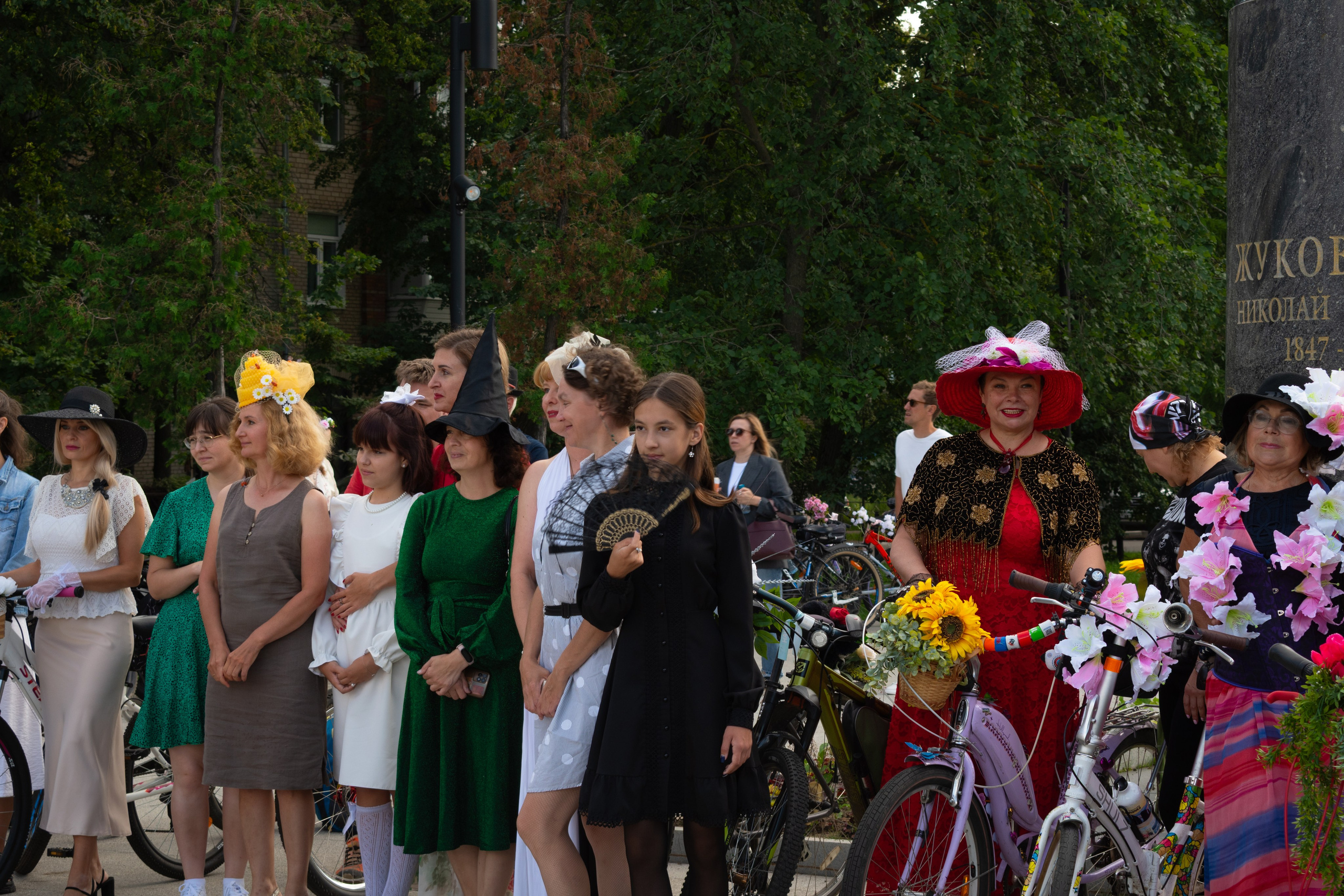 «Леди на велосипеде» — велопробег по г. Жуковскому 2025. Репортажный фотограф Сыбер Мартти