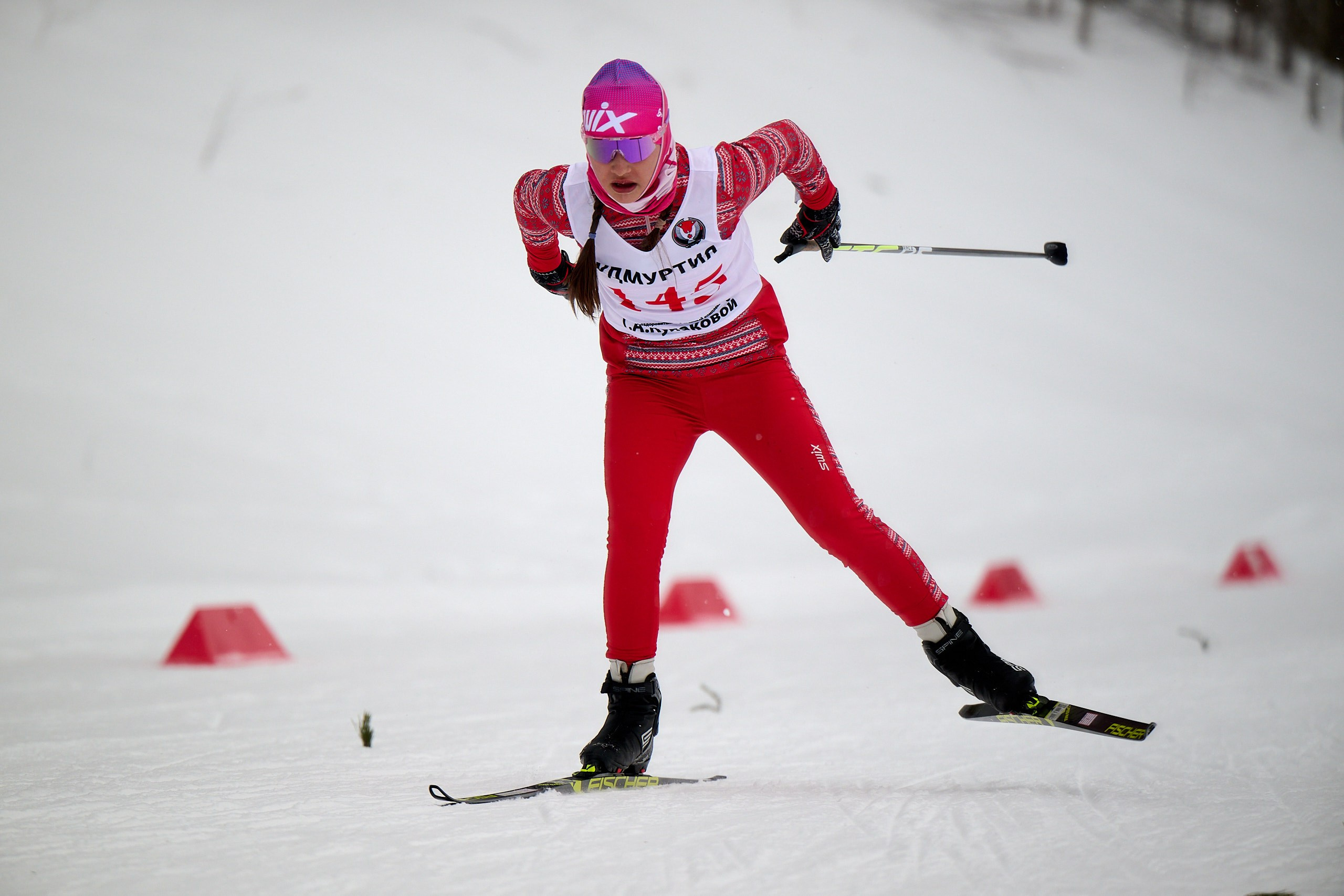 Всероссийские соревнования по лыжным гонкам «Пионерская правда». Ижевс. Спортивный репортажный фотограф в Ижевске Сергей Мерзляков