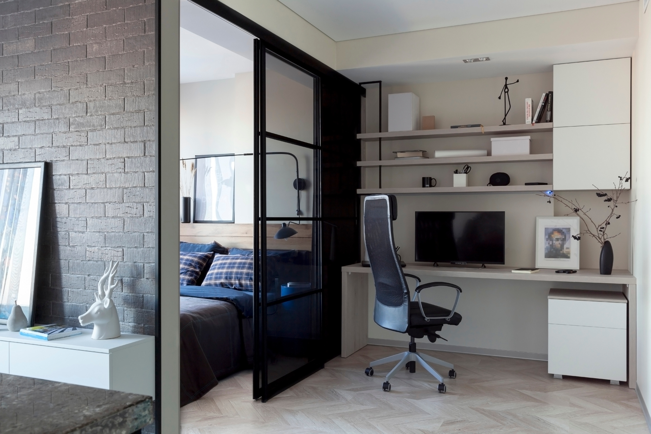 Квартира для студента. г. Уфа. Наталья Мавренкова интерьерный фотограф, декоратор в Санкт-Петербурге