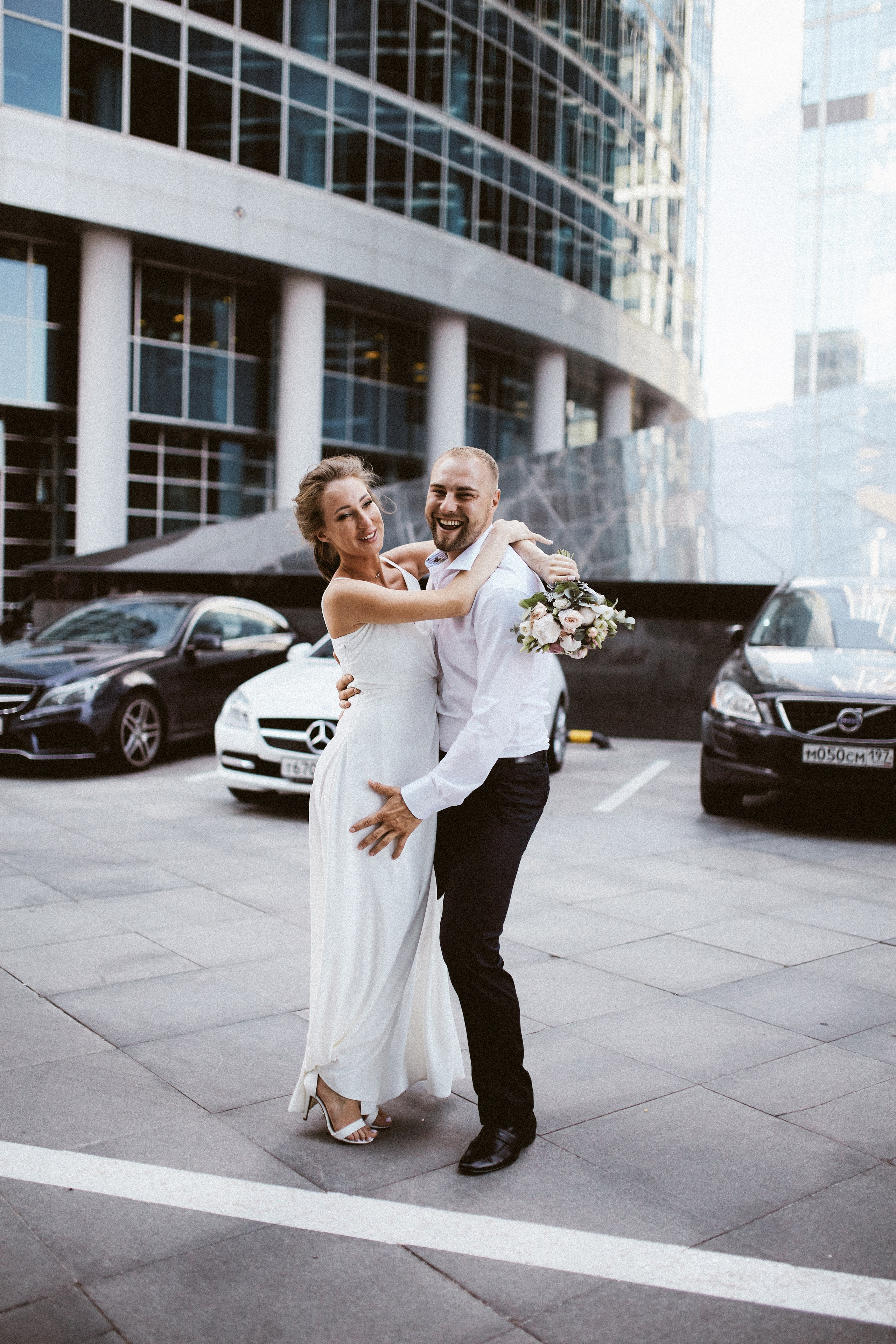 Свадьба в Сити. Портретный фотограф в Москве Мария Варлей