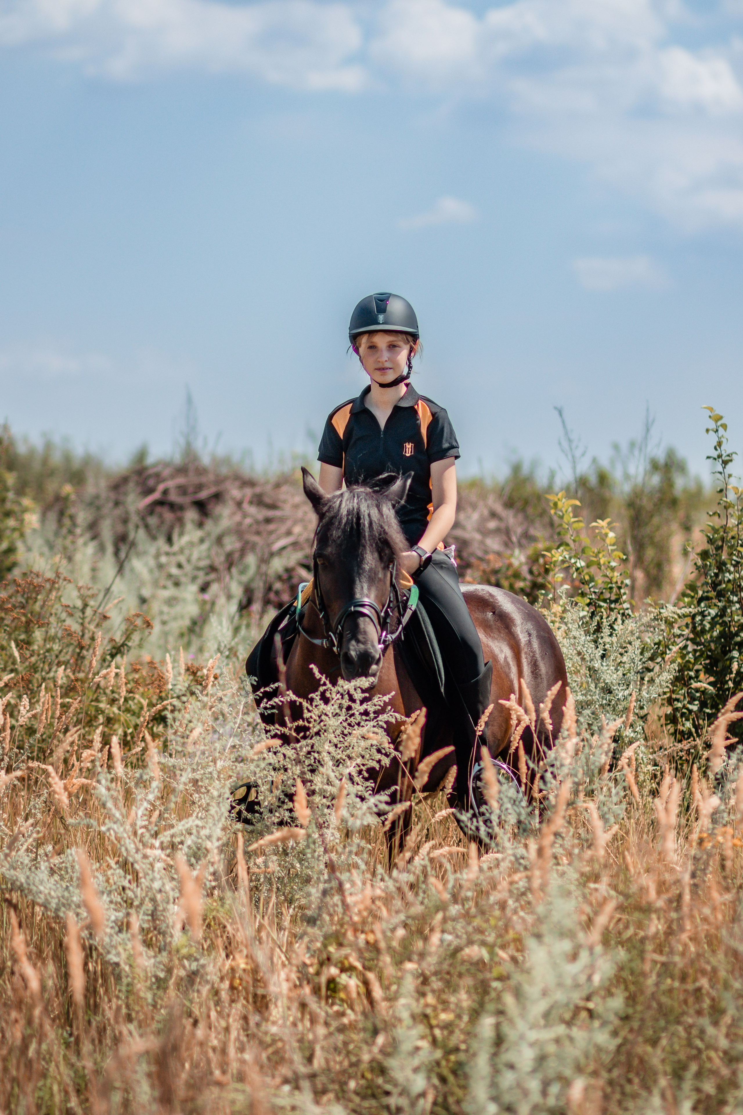 Выезды в поля на лошади