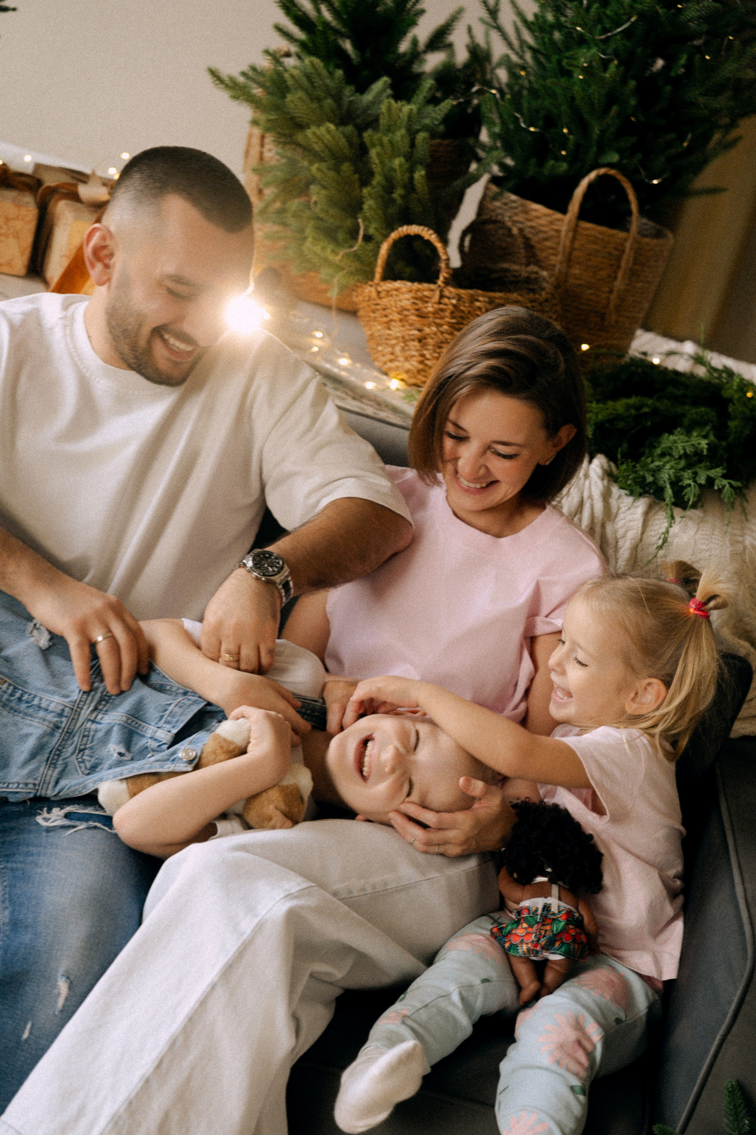 Семейная новогодняя. Фотограф с психологическим образованием