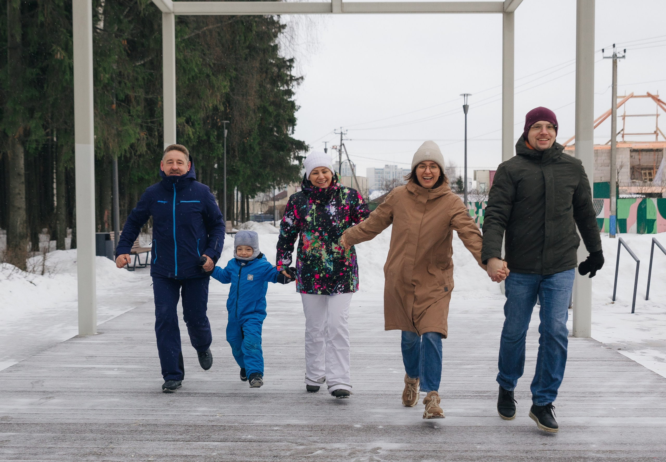 Фотопрогулка всей семьей. Фотограф вашей улыбки. Москва