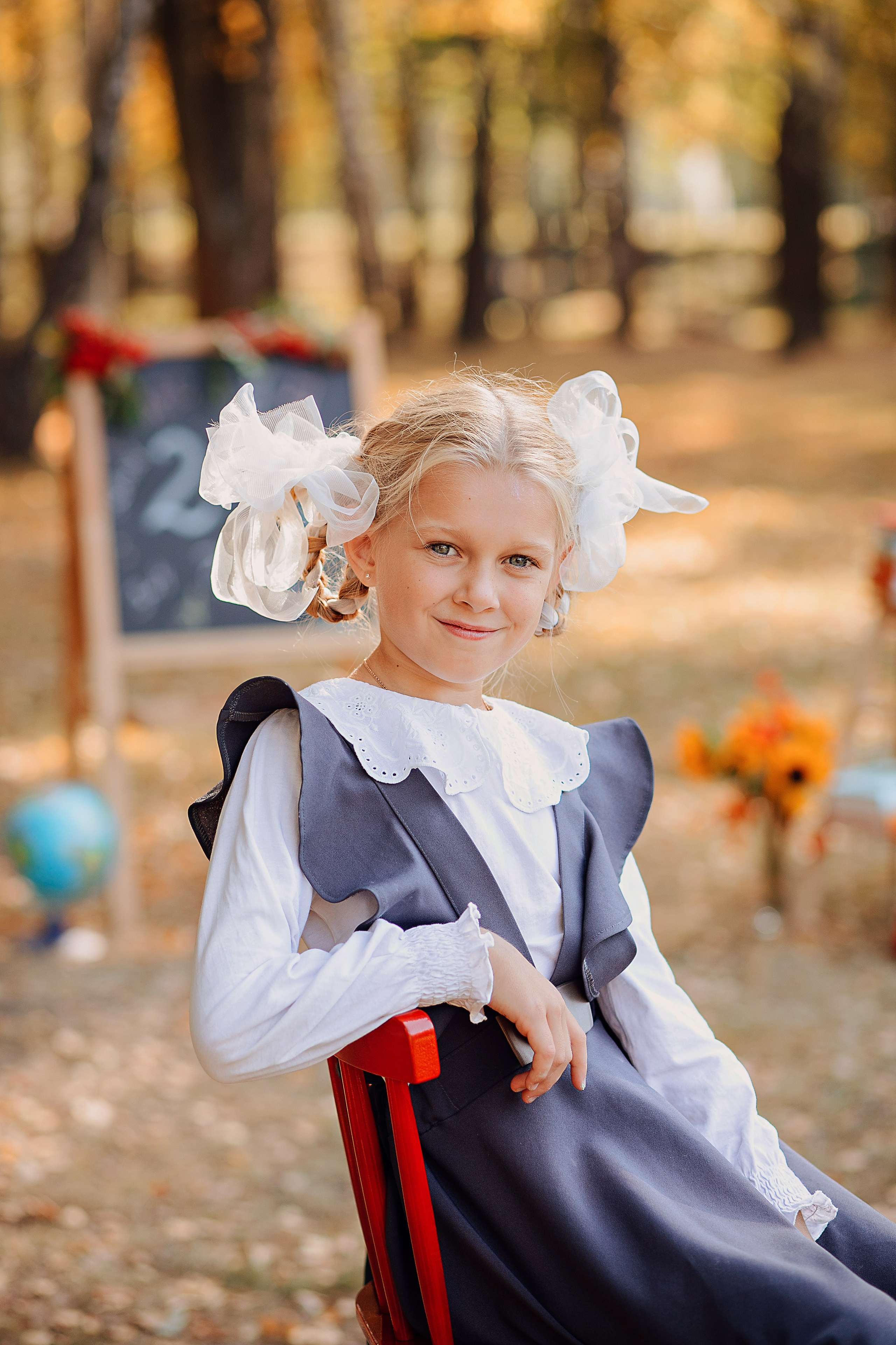 Школьный фотопроект «Здравствуй, школа!». Семейный фотограф в Москве выпускные альбомы Клюковская Надежда