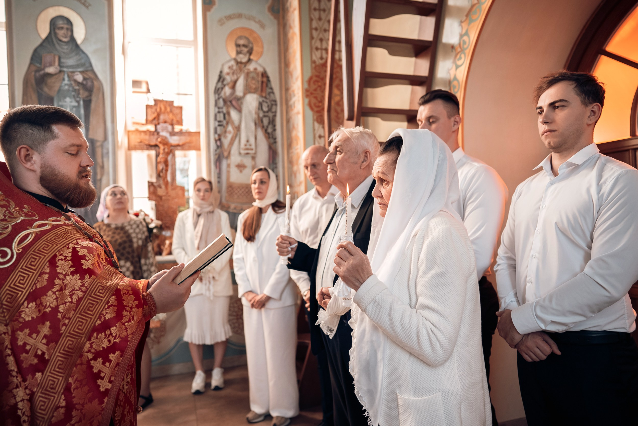 Венчание в храме св.Андрея Первозванного г. Севастополь. Церковный фотограф Севастополь