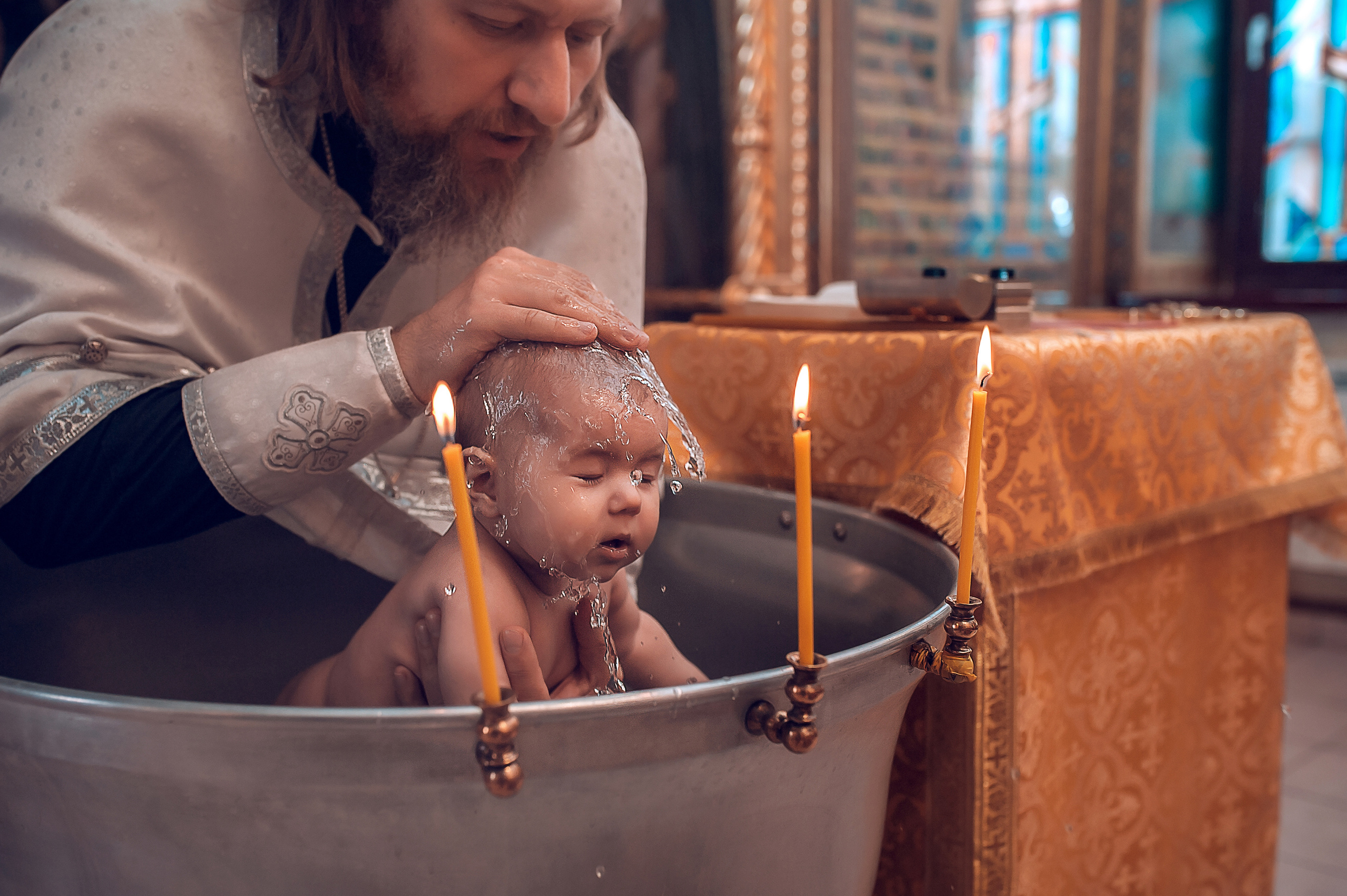 Таинство крещения. Фотограф на Крещение