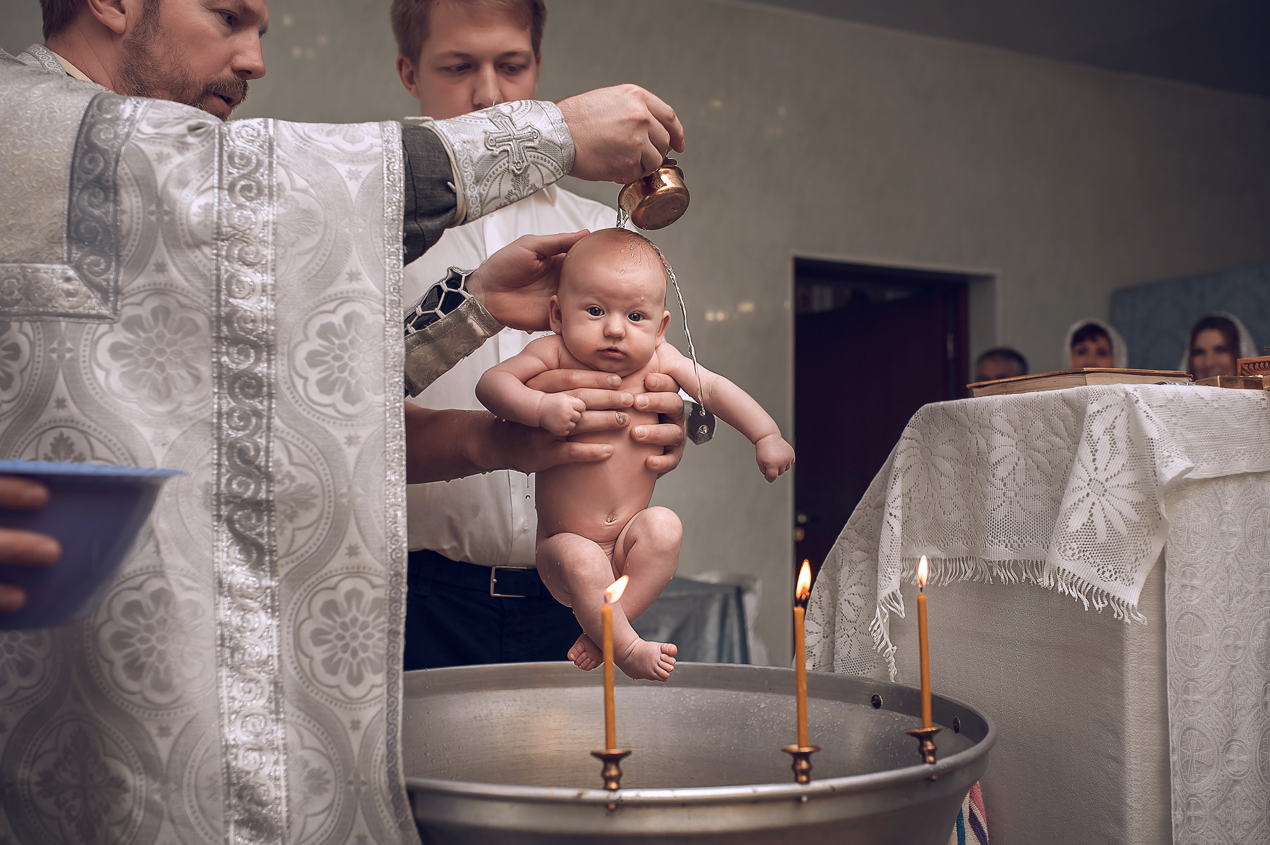 Таинство крещения. Фотограф на Крещение