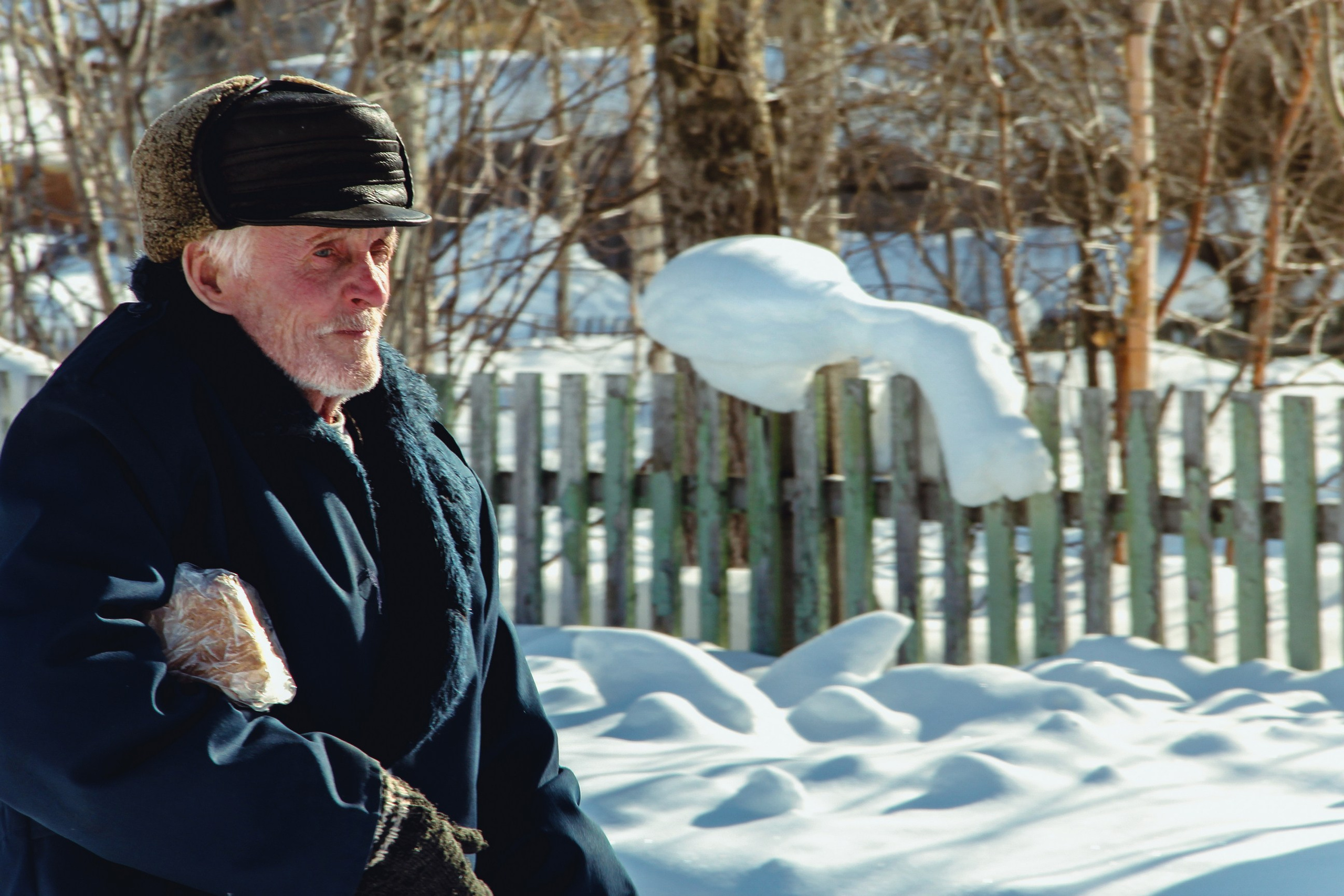 в поселке Озерный