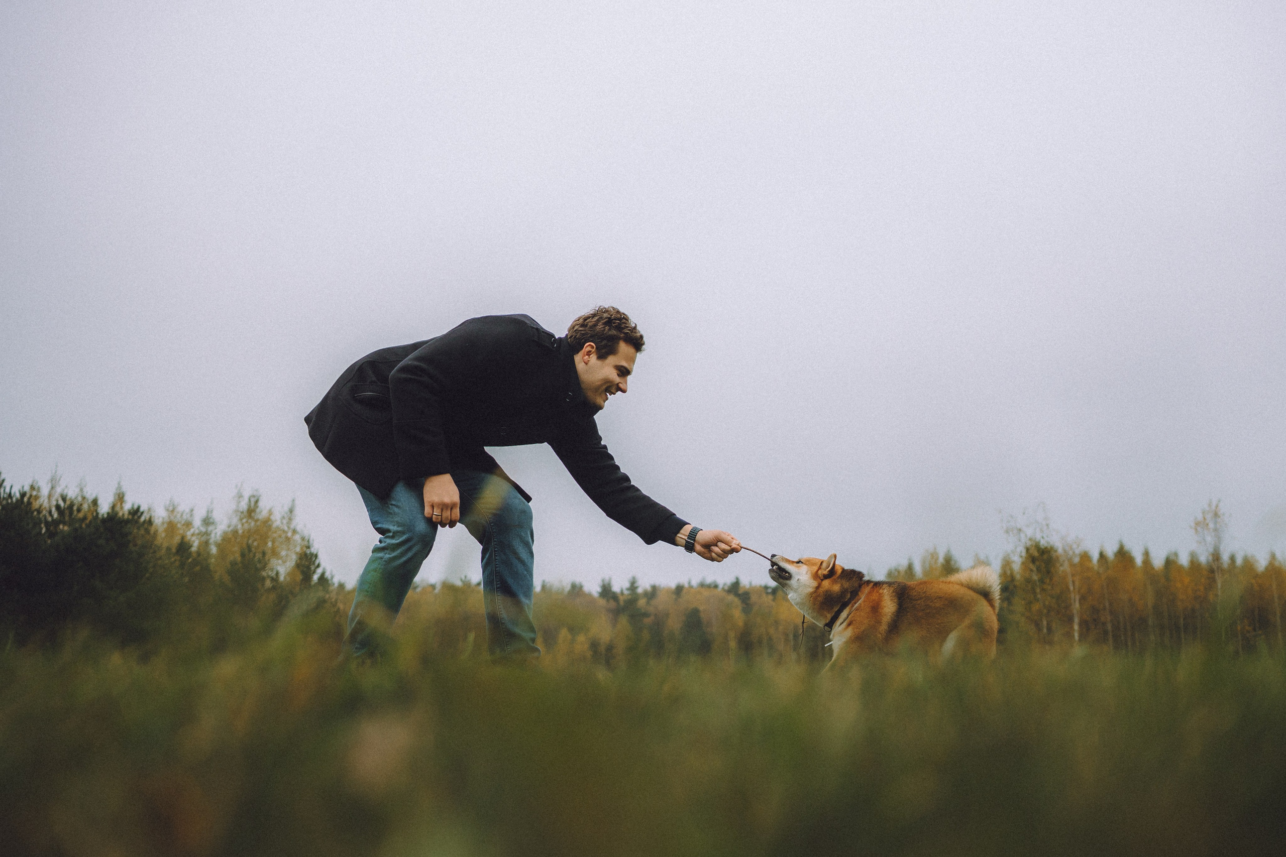 Настя, Юра и Скай