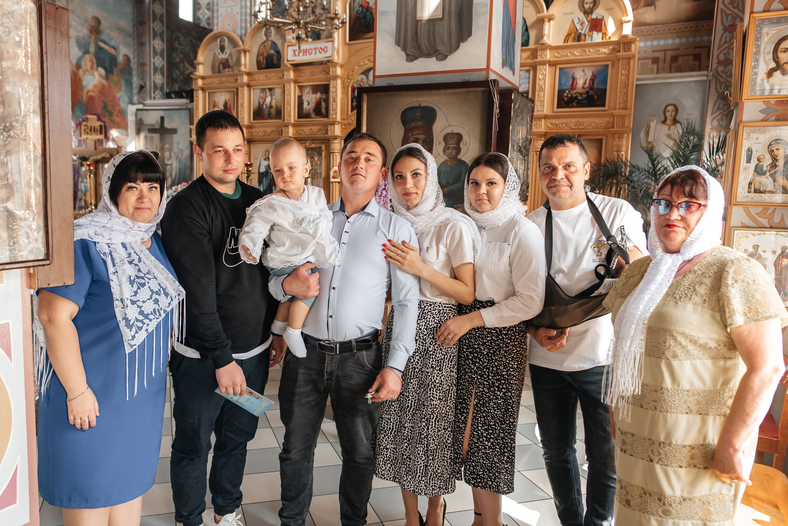 Крещение Матвея. Детский и семейный фотограф выпускной альбом Приморско-Ахтарск