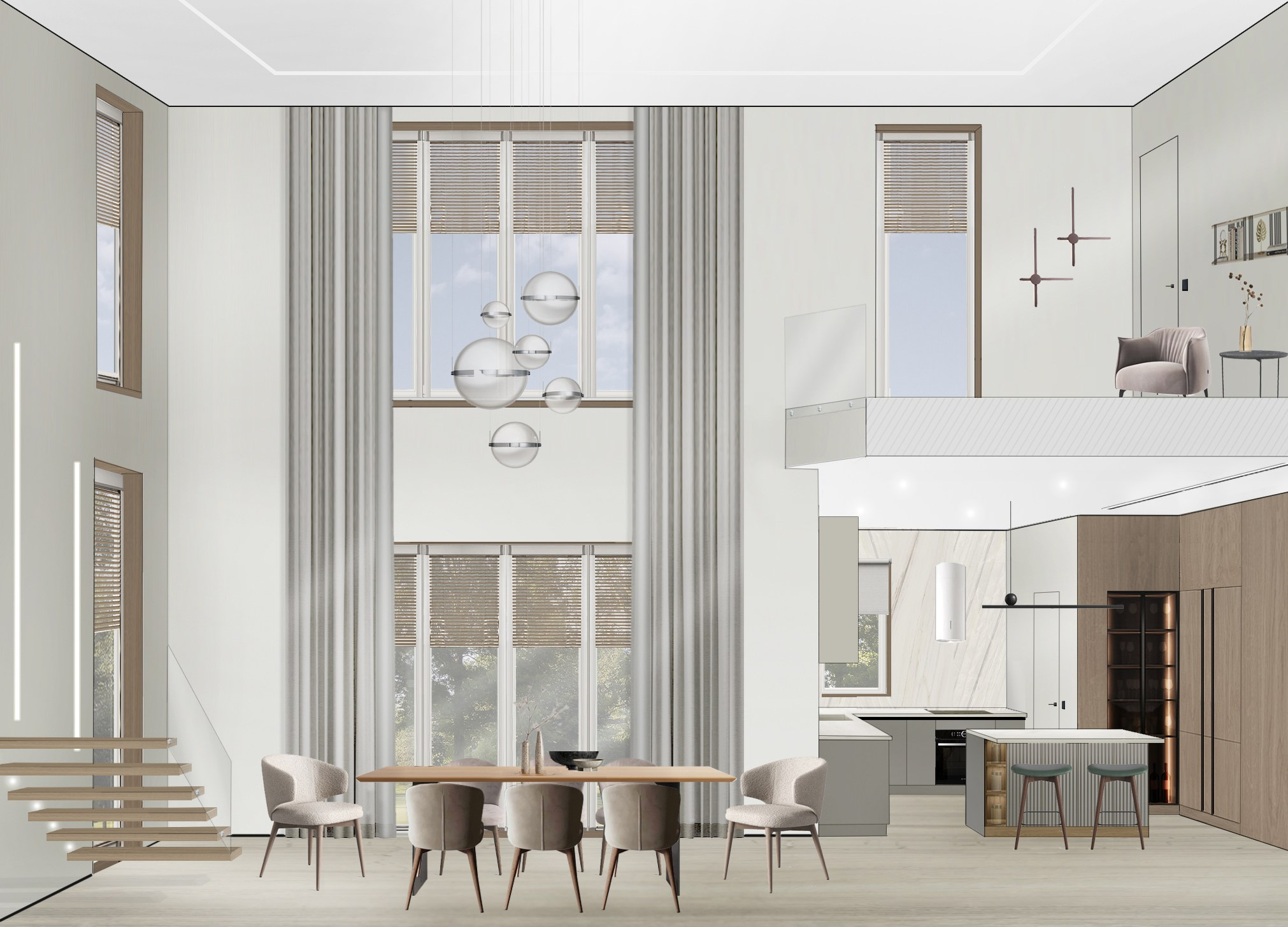 Гостиная, частный дом, г. Ессентуки